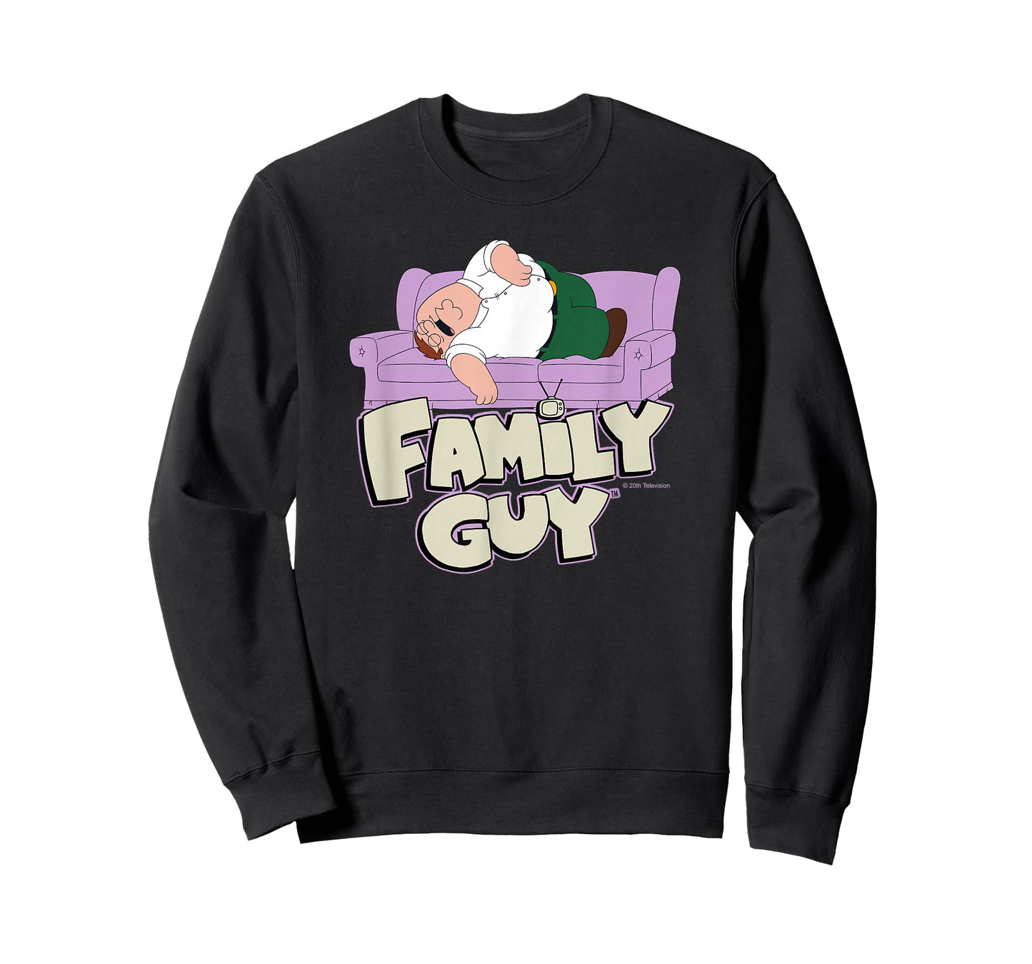 Family Guy Peter Griffin Couch Nap T-Shirt Small