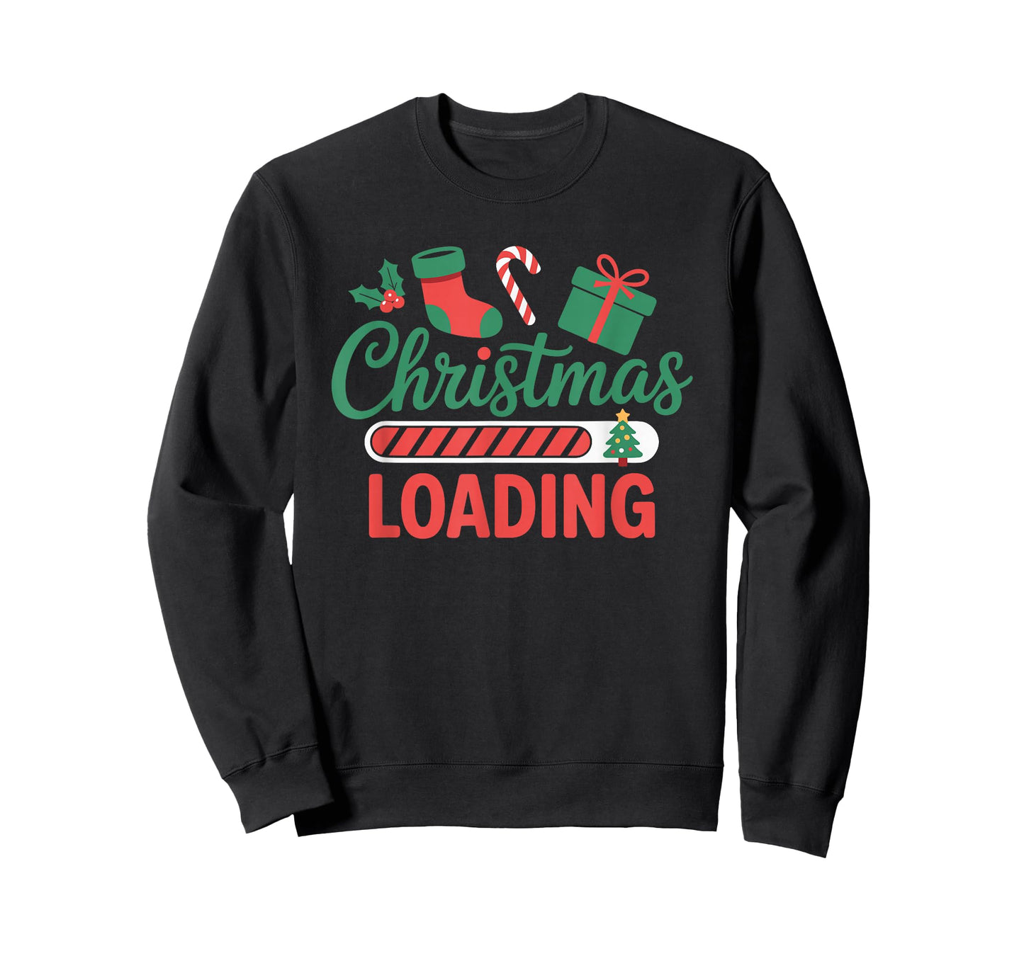 Funny Christmas Loading Screen Gamer Style T-Shirt