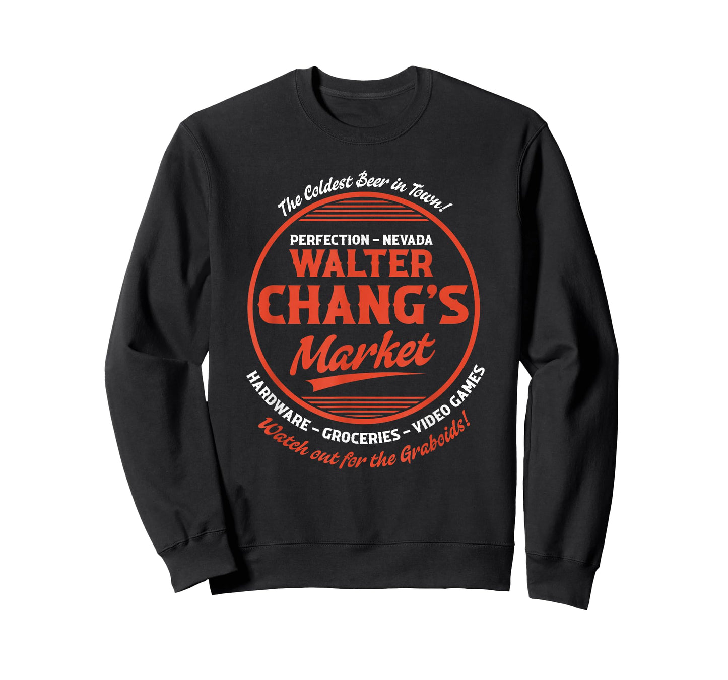 Walter Changs Market - Cold Beers and Graboids T-Shirt