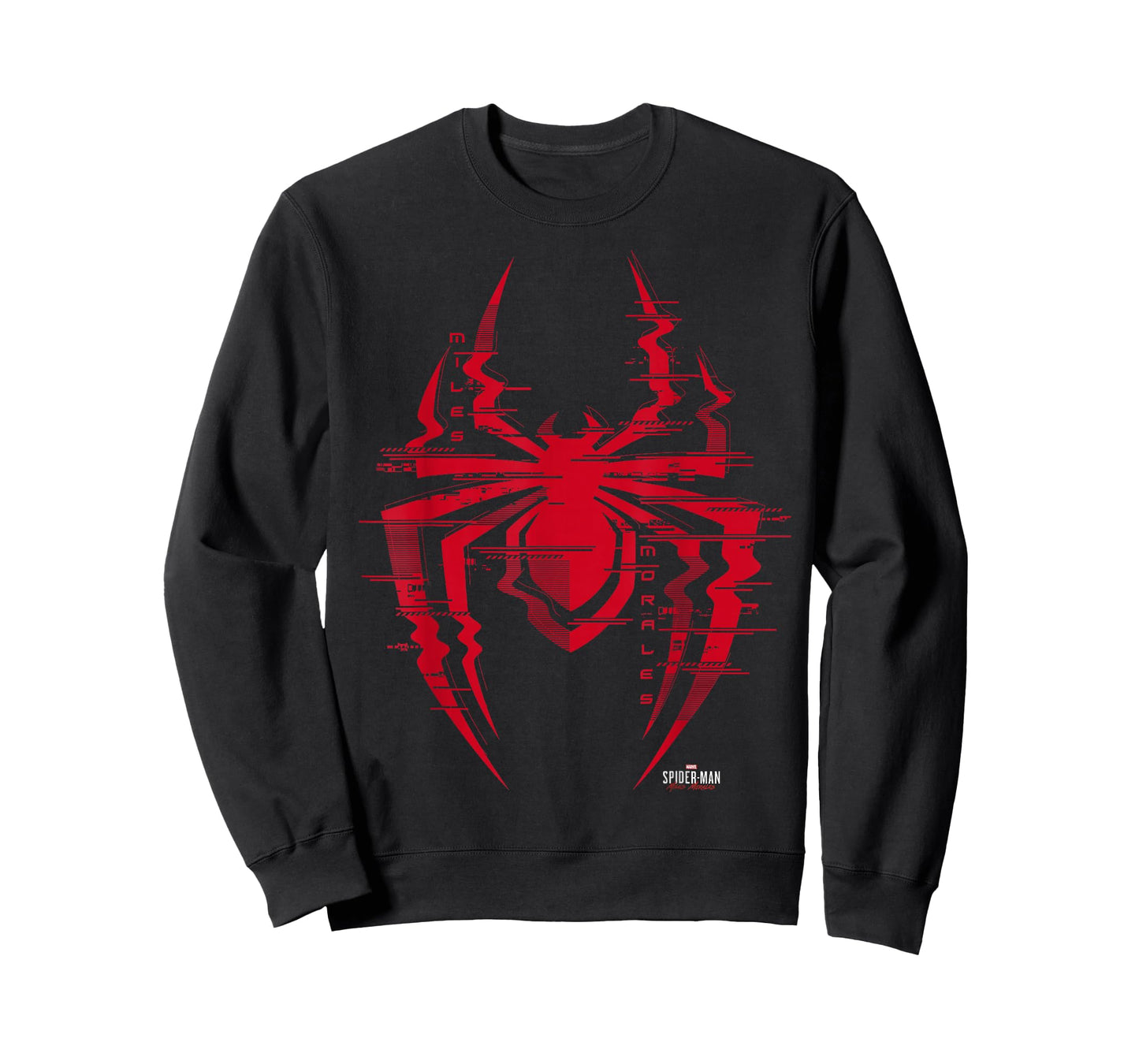 Marvel Spider-Man: Miles Morales Glitch Spider Logo T-Shirt