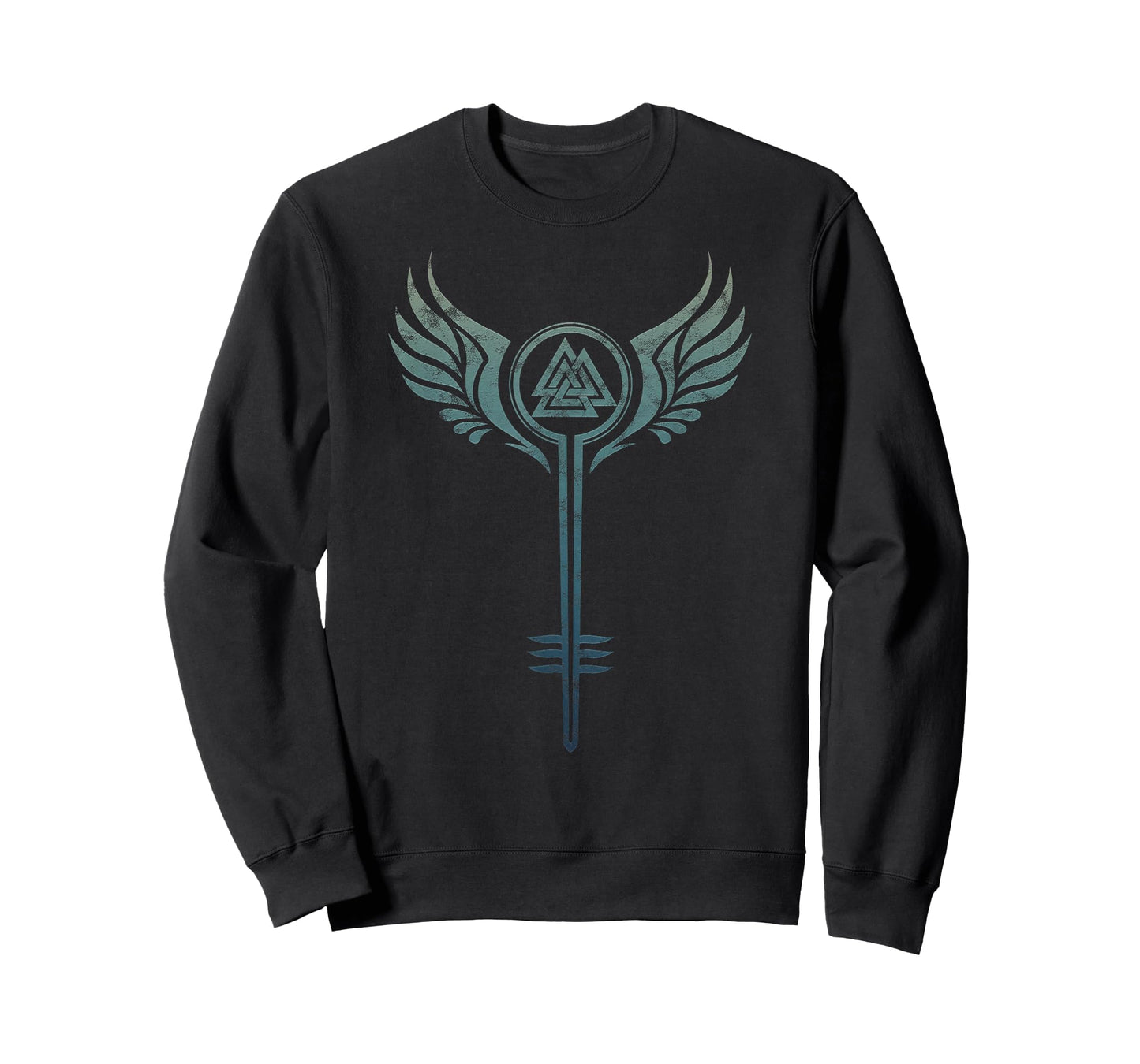 Valkyrie Symbol, Odin Valknut, Shieldmaiden, Viking, Warrior T-Shirt
