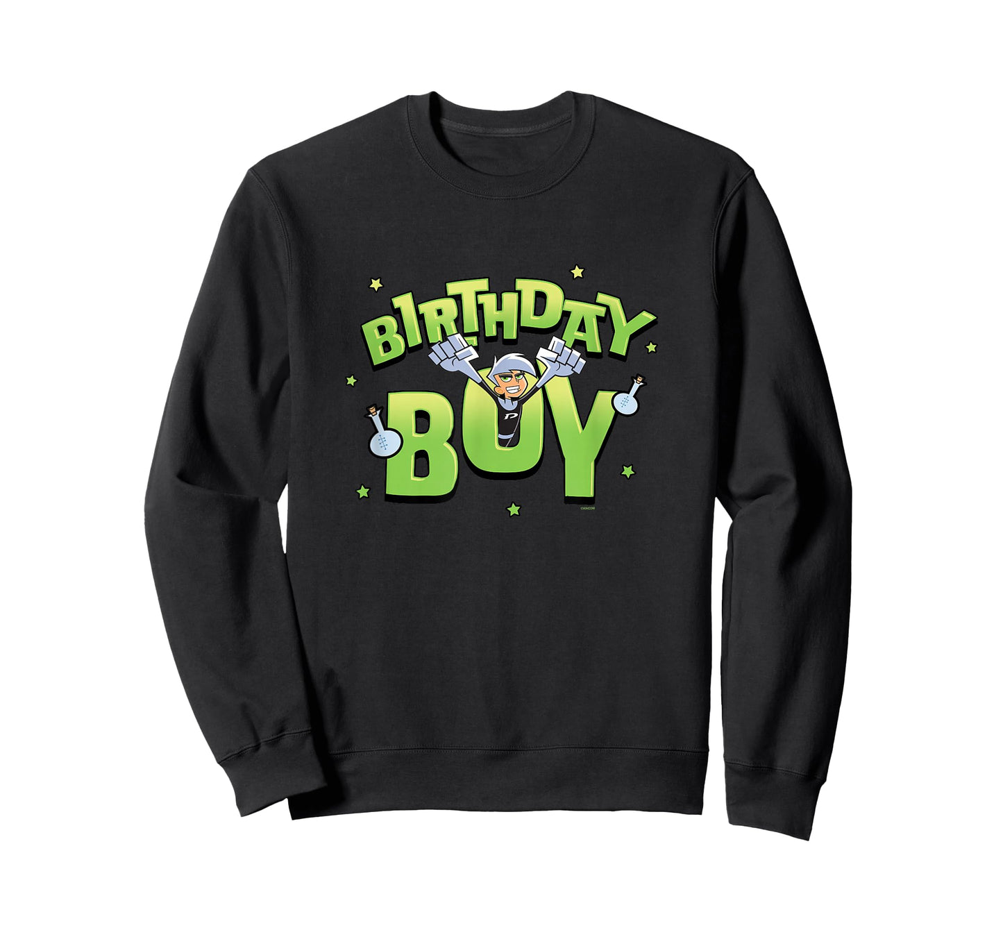 Danny Phantom Birthday Boy Ghostly Logo T-Shirt