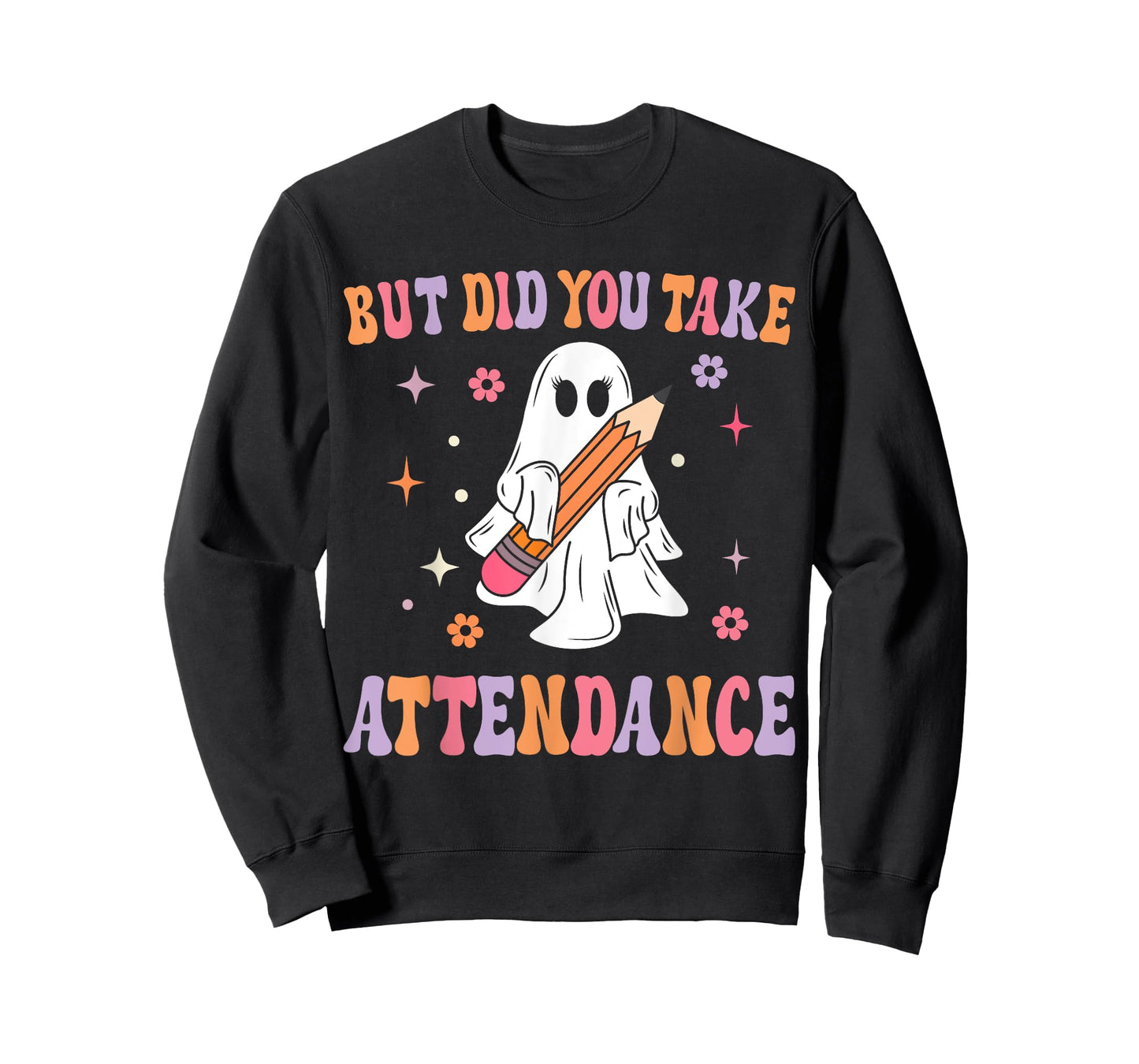 School Attendance Clerk Halloween Fun School Admin Secretary T-Shirt
