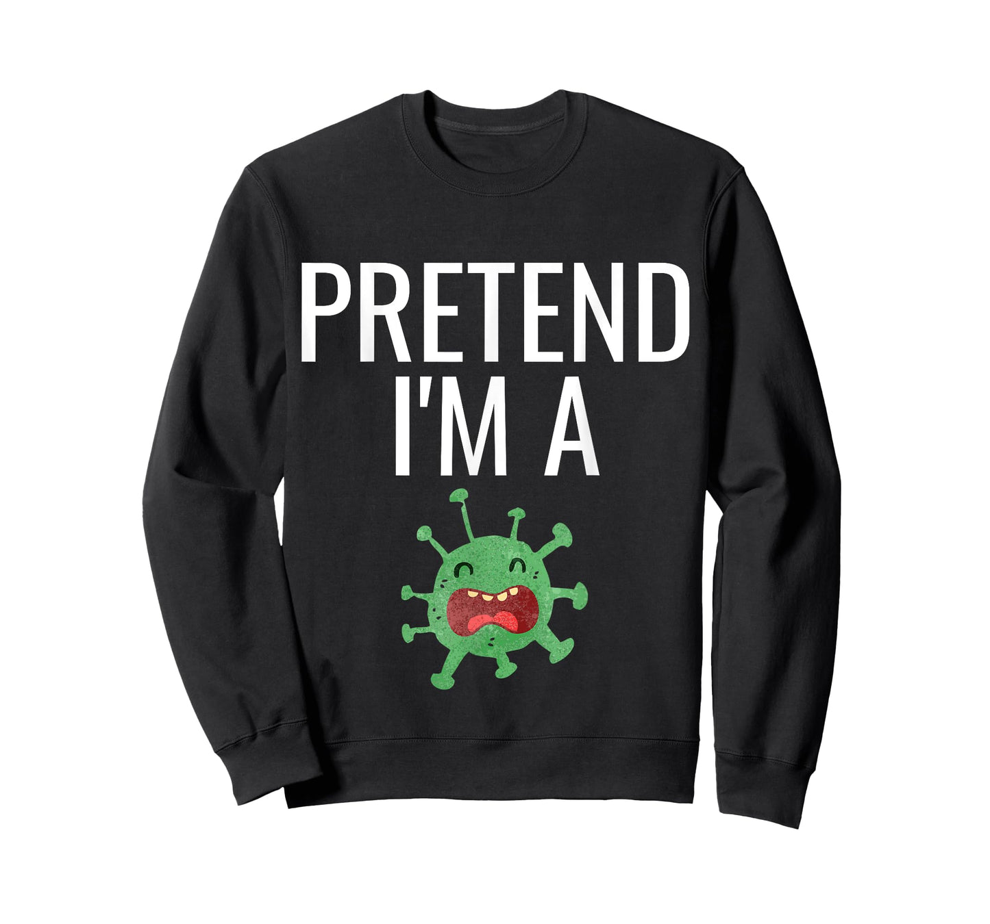 Pretend I'm A Germ Costume Funny Halloween Party Kids T-Shirt
