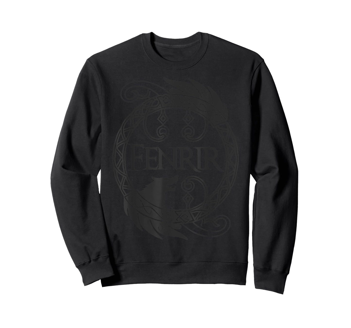 Viking Rustic Celtic Knotwork Fenrir T-Shirt