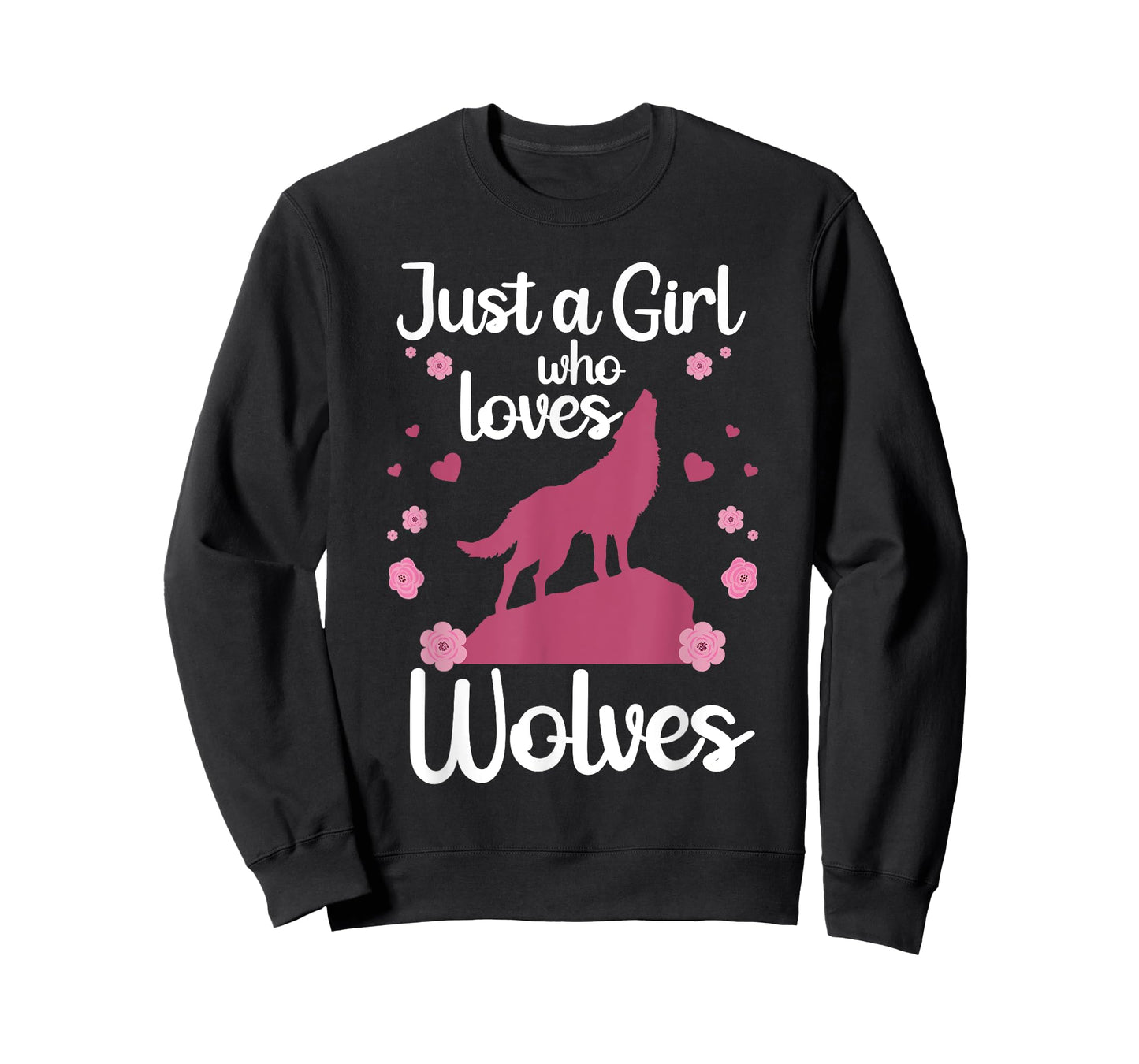 Cool Wolf For Women Girls Howling Wolf Lover Animal Wolves T-Shirt