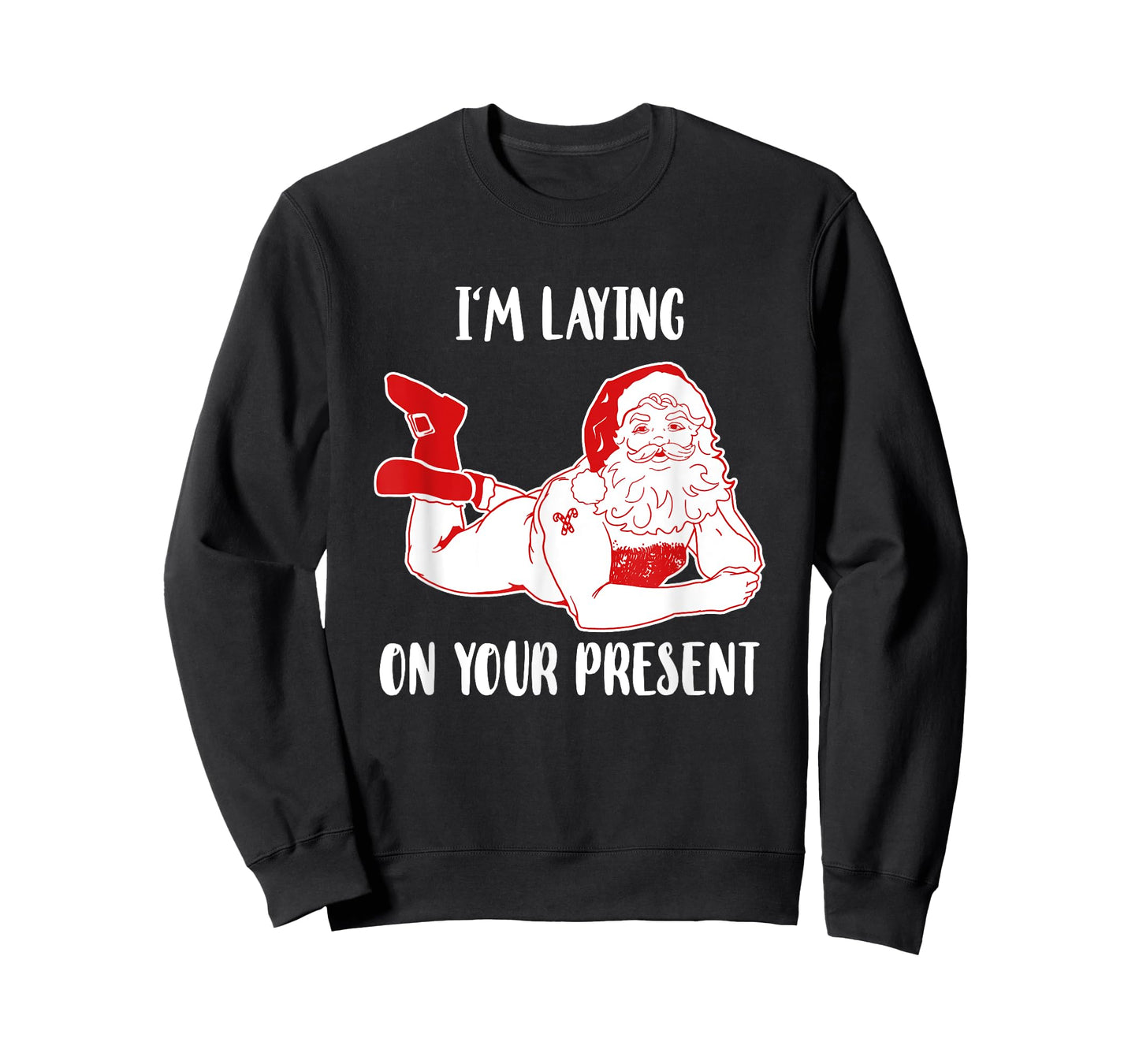 Dirty Bad Naughty Santa Funny Adults Husband Christmas Gift T-Shirt