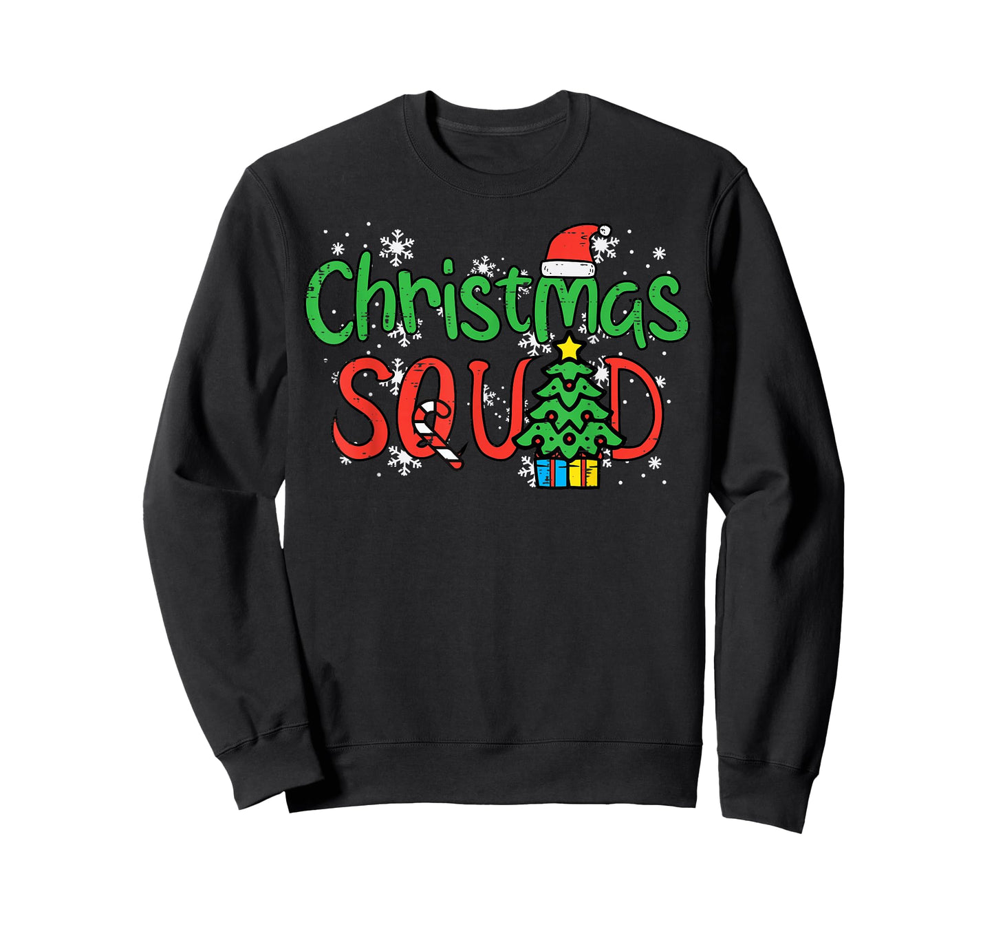 Christmas Squad Family Xmas Crew Men Women Boys Girls Kids T-Shirt
