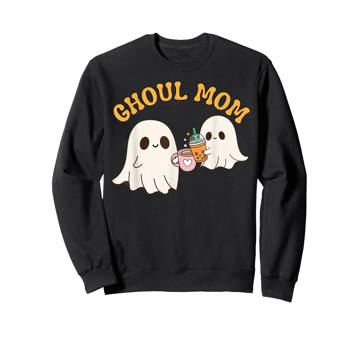 Ghoul Mom Cute Halloween Mother Ghost Mommy Trick Treating T-Shirt