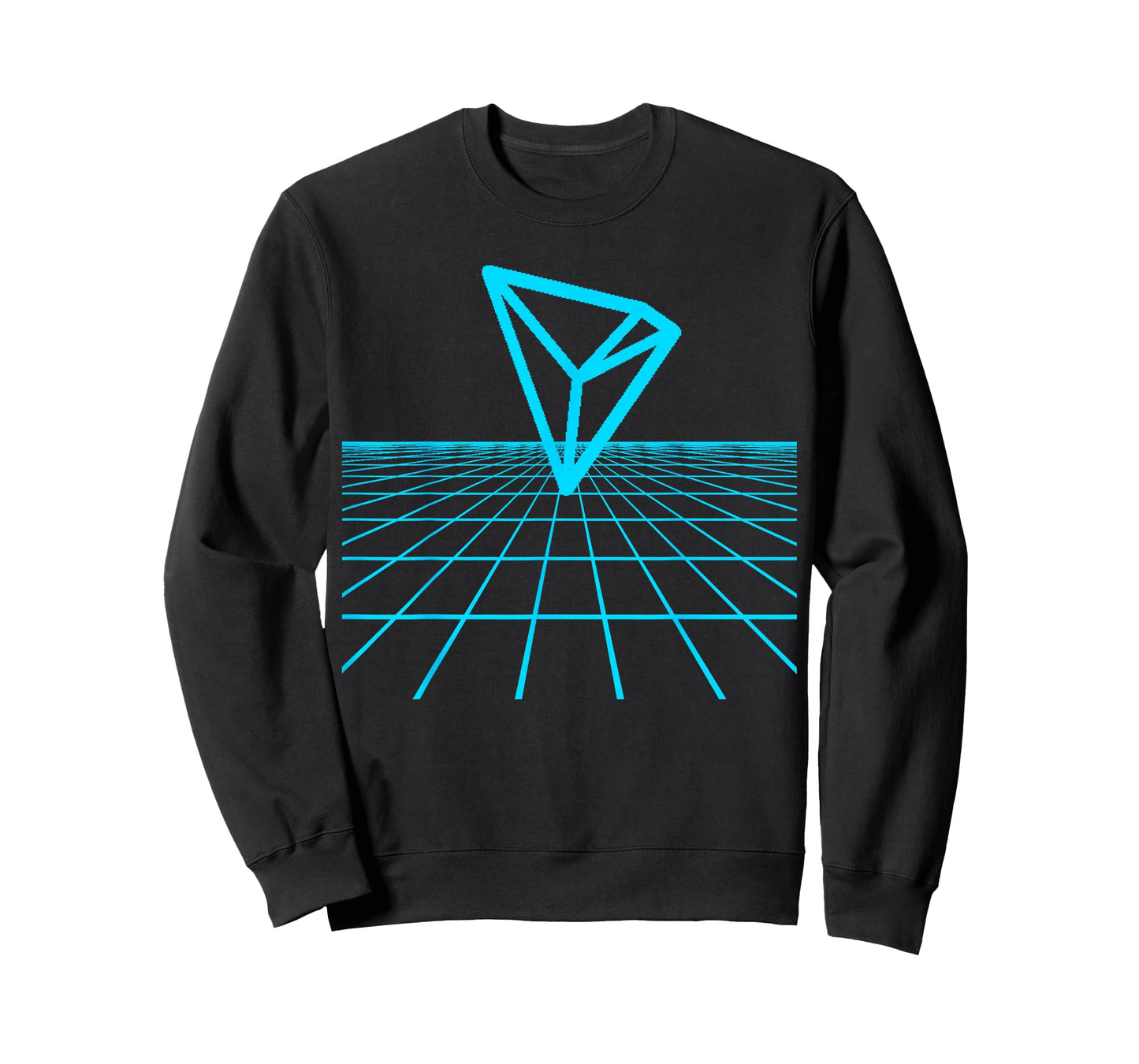 Tron Crypto Shirts and Apparel Tron Movie Theme Men's Classic T-Shirt Black T-Shirt Small Classic Fit Short Sleeve Crew Neck