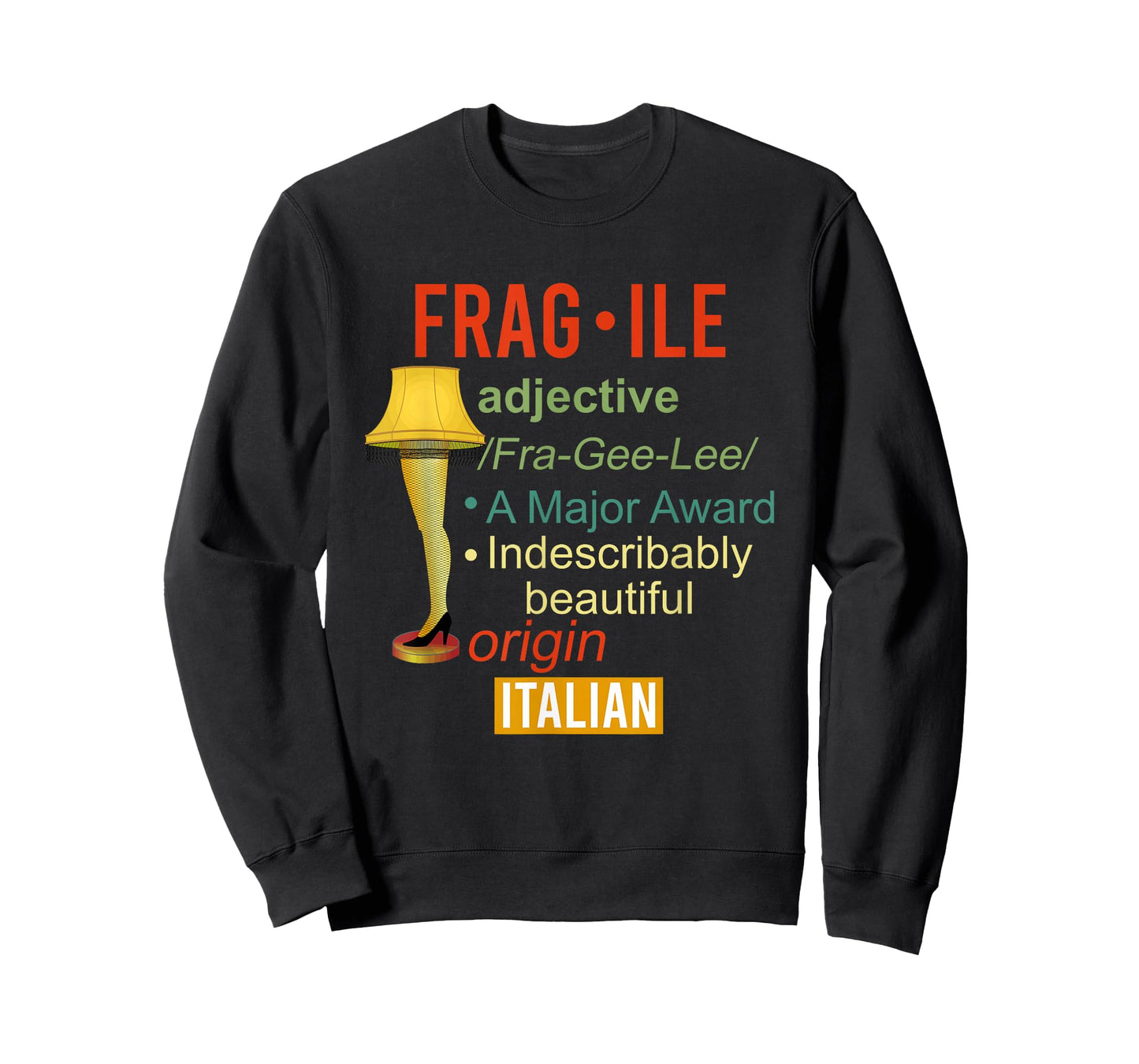 A Major Award Indescribably Beautiful Origin Italian T-Shirt
