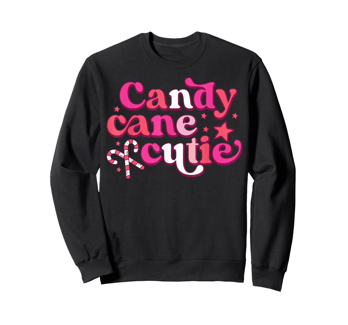 Candy Cane Cutie Funny Candy Lovers Women Girls Kids Toddler T-Shirt