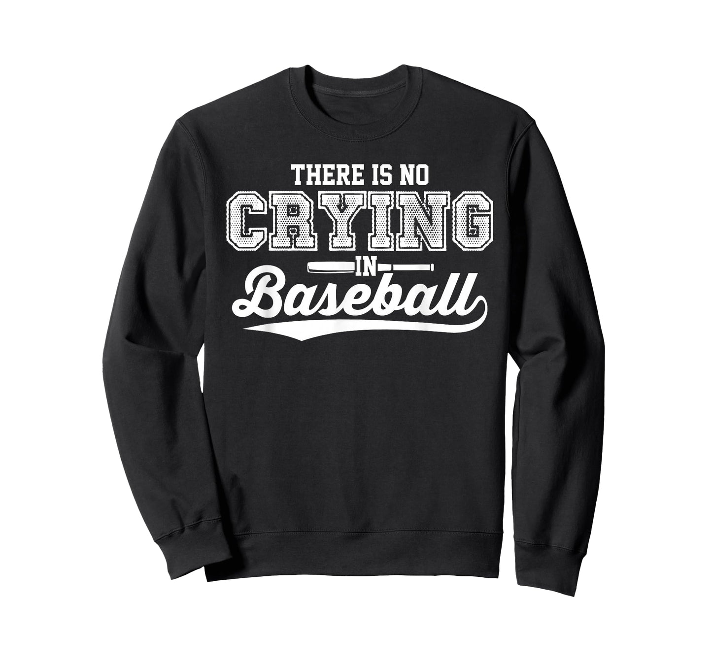 There Is No Crying In Baseball Shirt Love Baseball Tee White T-Shirt