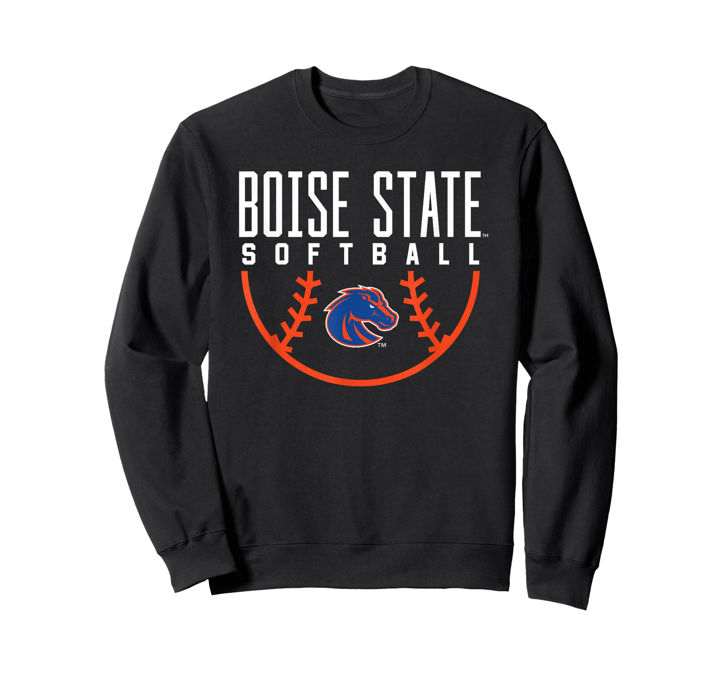 Boise State University BSU Broncos Softball Arch T-Shirt