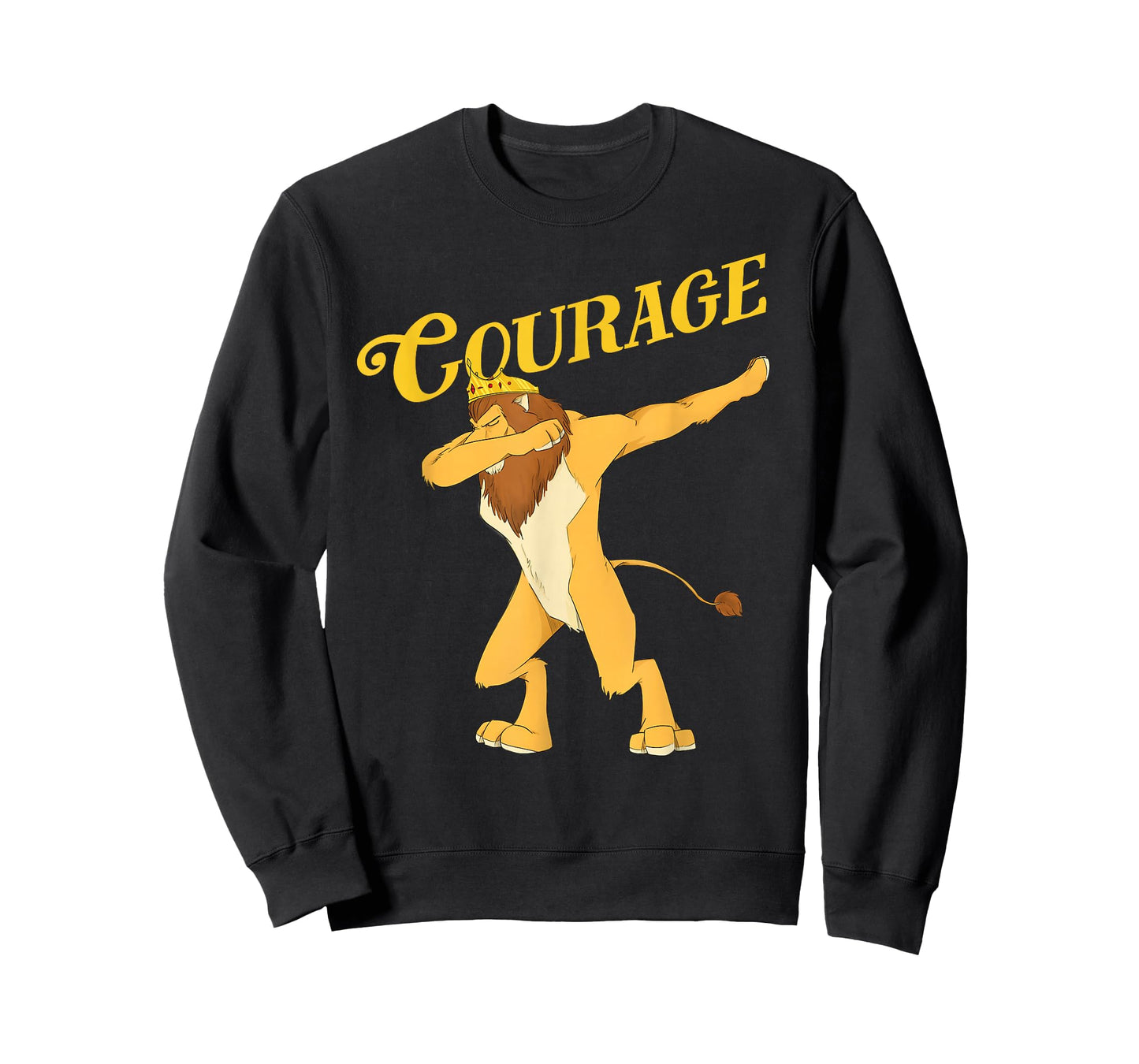 Dabbing Cowardly Lion Shirt-The Wizard Of Oz TShirt -Courage T-Shirt
