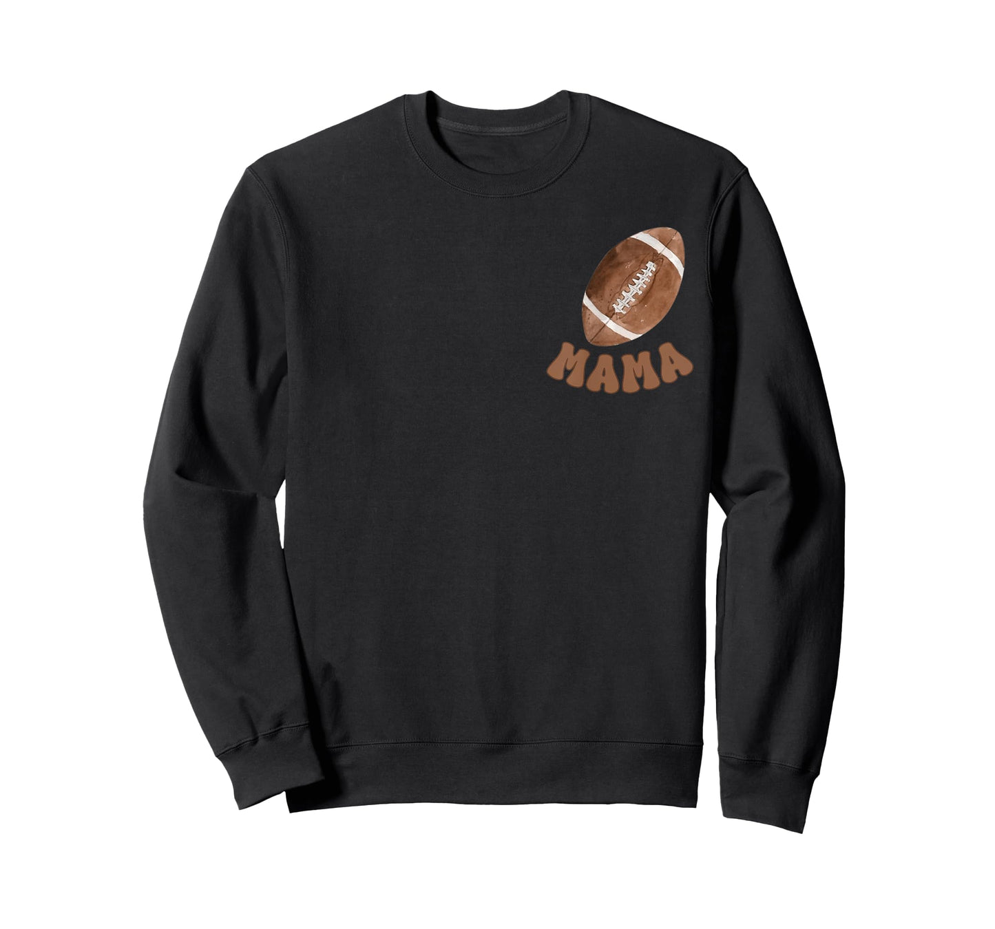 Mama of The 1 Year Old Football 1st Year Down Birthday Party T-Shirt