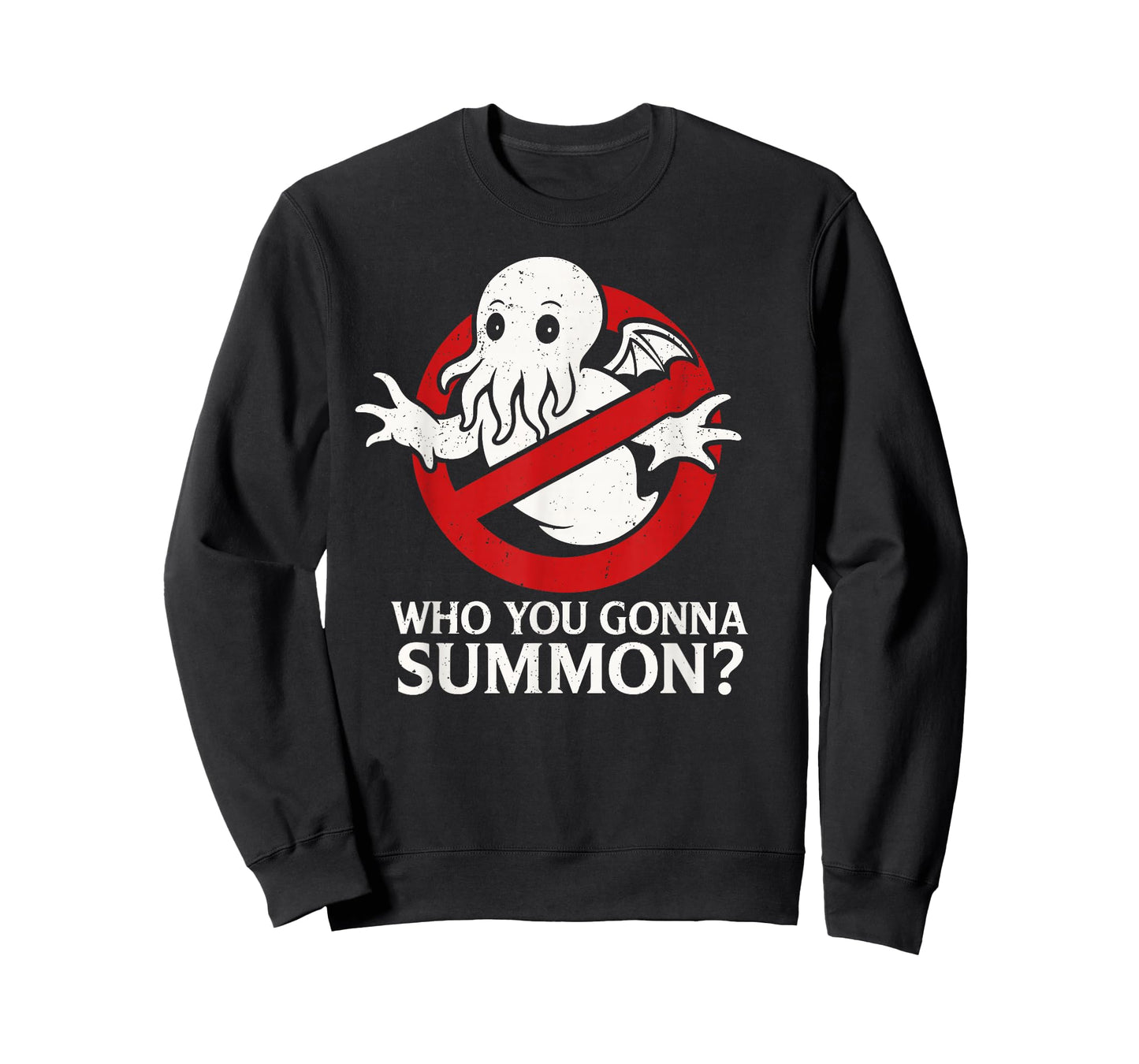 Vintage Cthulhu Parody Logo, Who You Gonna Summon Cthulhu T-Shirt