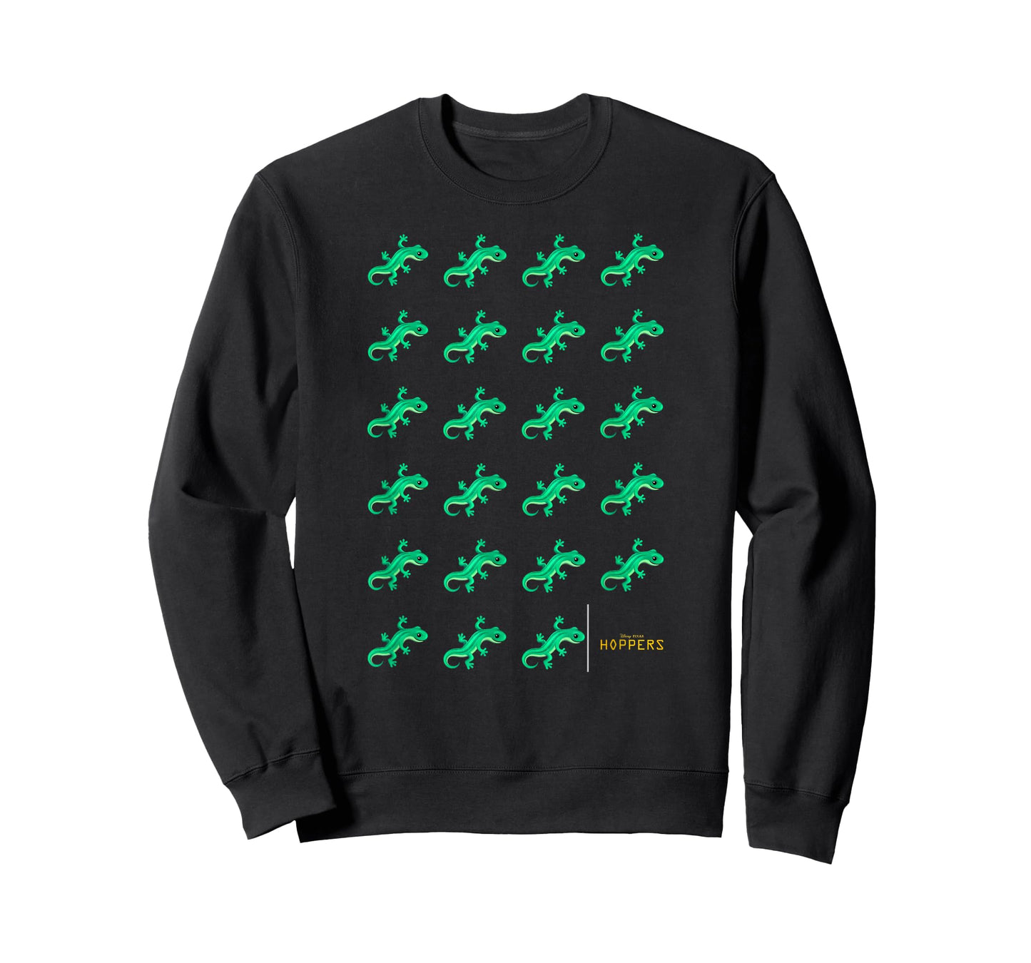 Disney Pixar Hoppers Tom Lizard Emoji Pattern T-Shirt