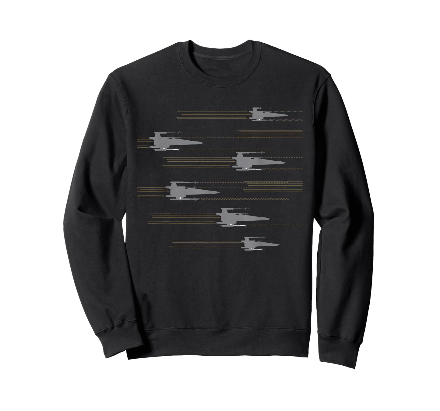 Star Wars X-Wing Starfighters Soar Pattern T-Shirt