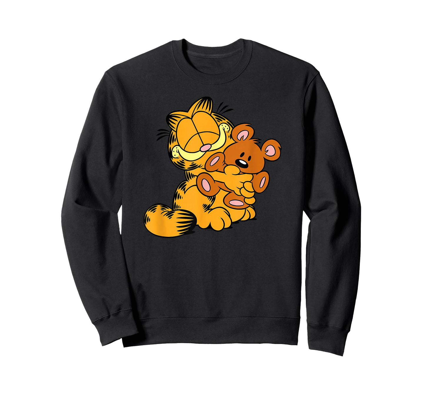 Garfield Hugging Pooky Cartoon Cat T-Shirt