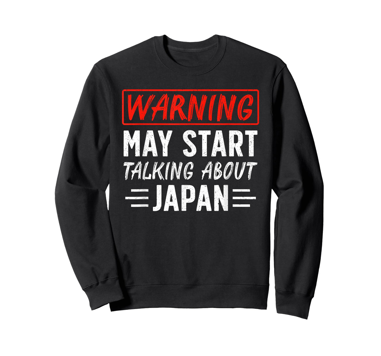 Warning May Start Talking About Japan Funny Japan Lover T-Shirt
