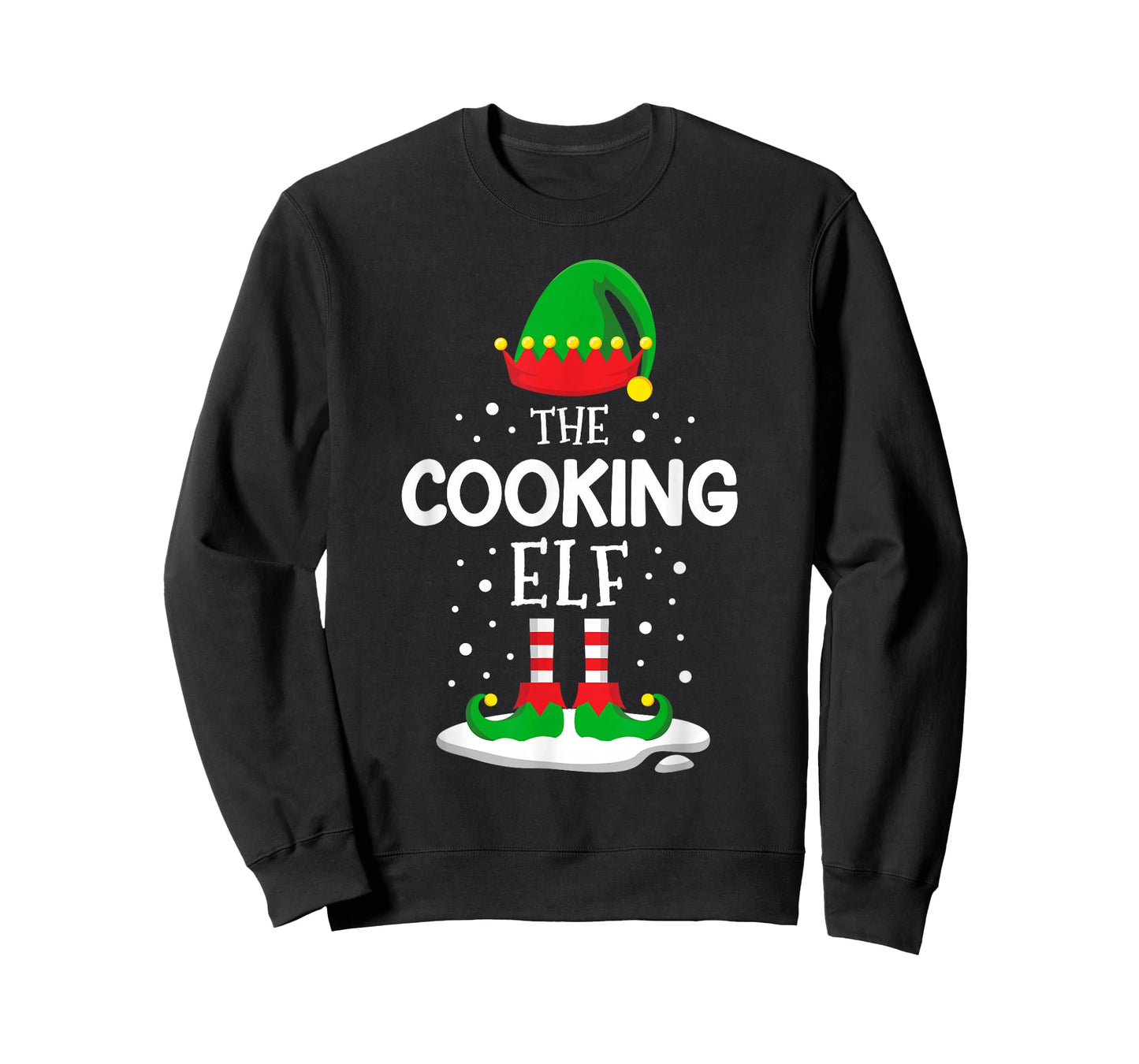 The Cooking Elf Christmas Family Matching Outfit Xmas Group T-Shirt
