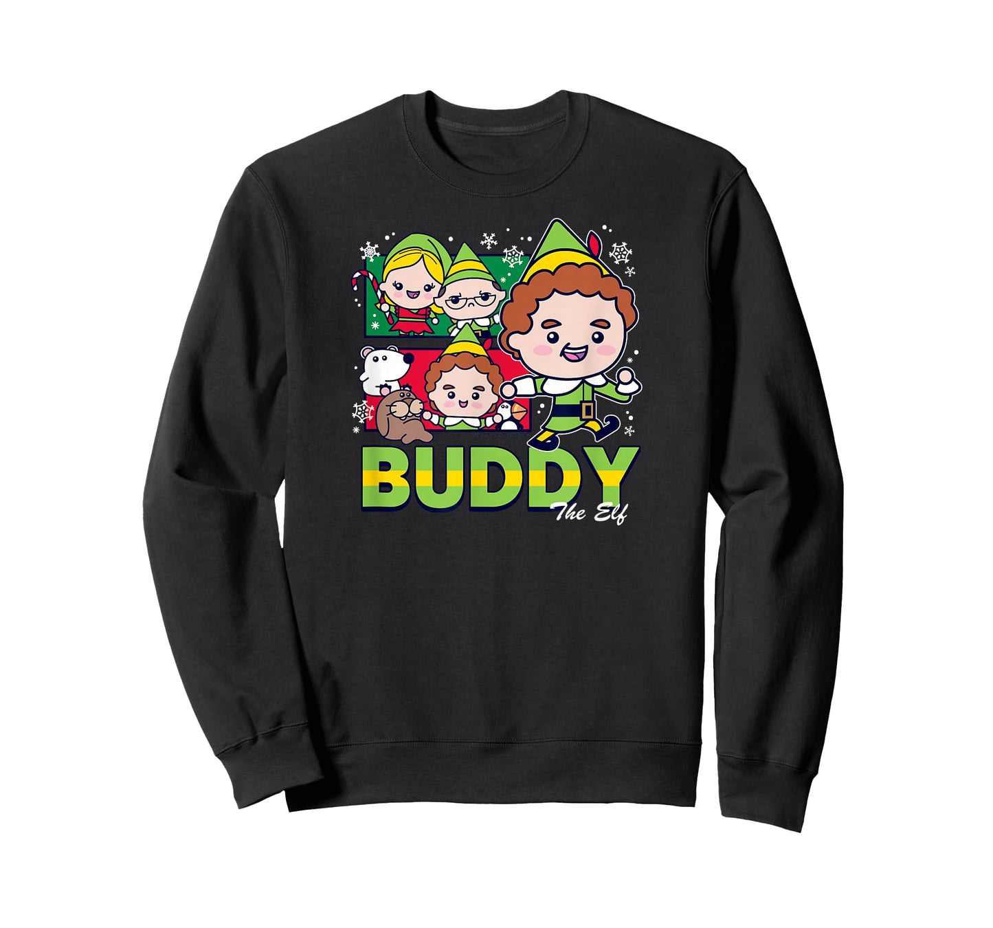 Elf - Buddy The Elf Cartoon T-Shirt