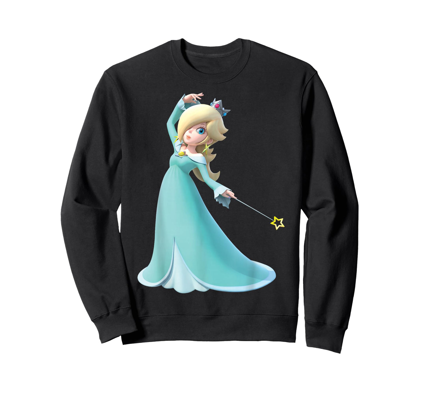 Super Mario Vintage Rosalina 3D Nintendo Poster T-Shirt