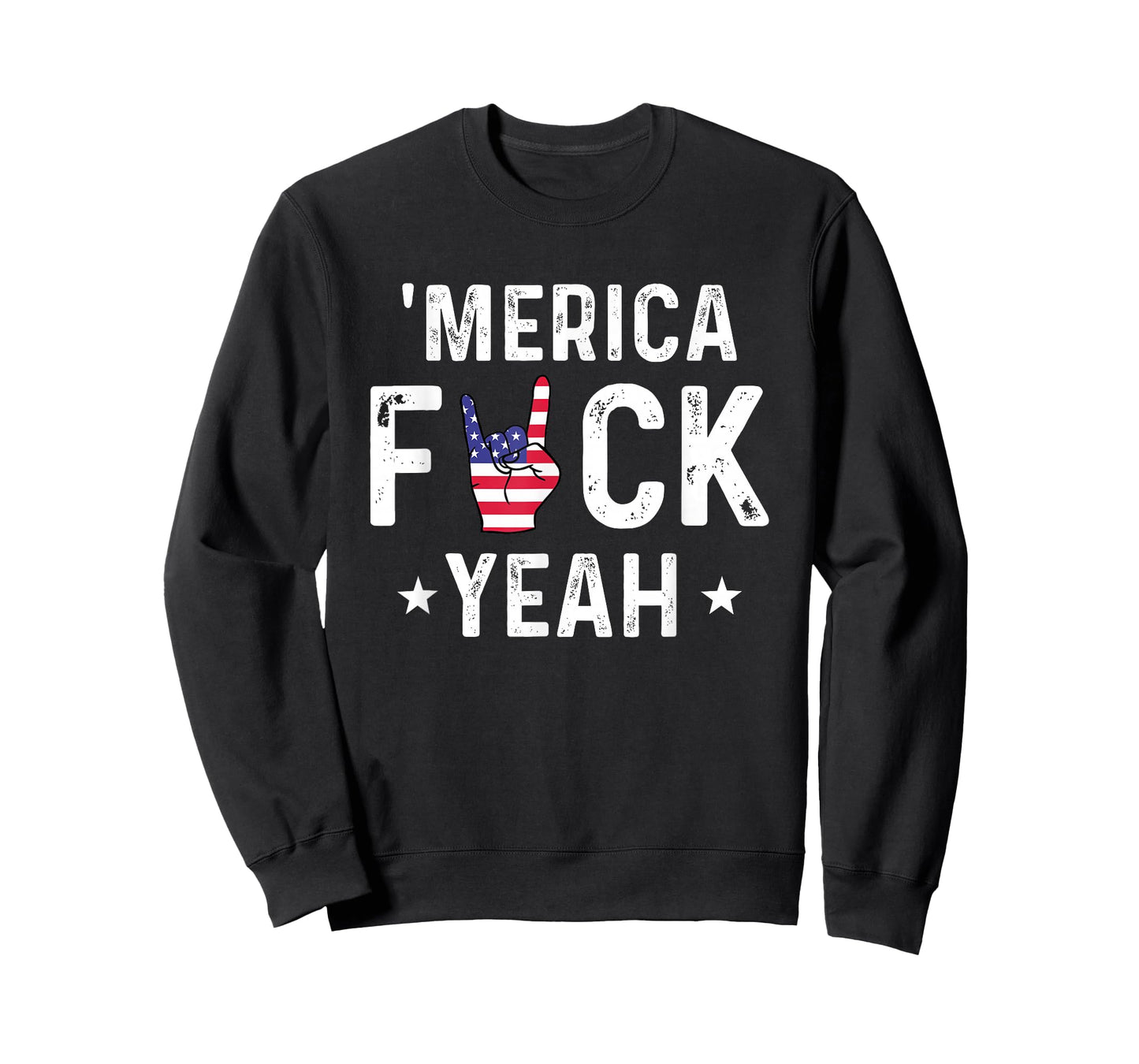 Funny Merica Fuck Yeah 4th of July T-Shirt