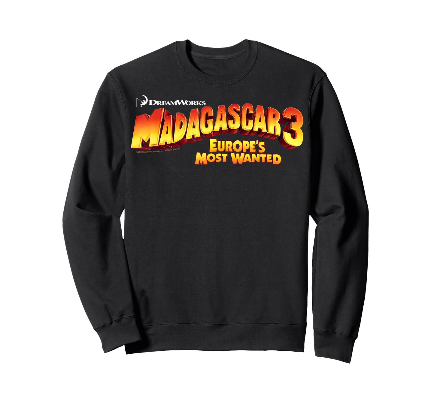 Madagascar 3 Europe's Most Wanted Classic Movie Poster T-Shirt