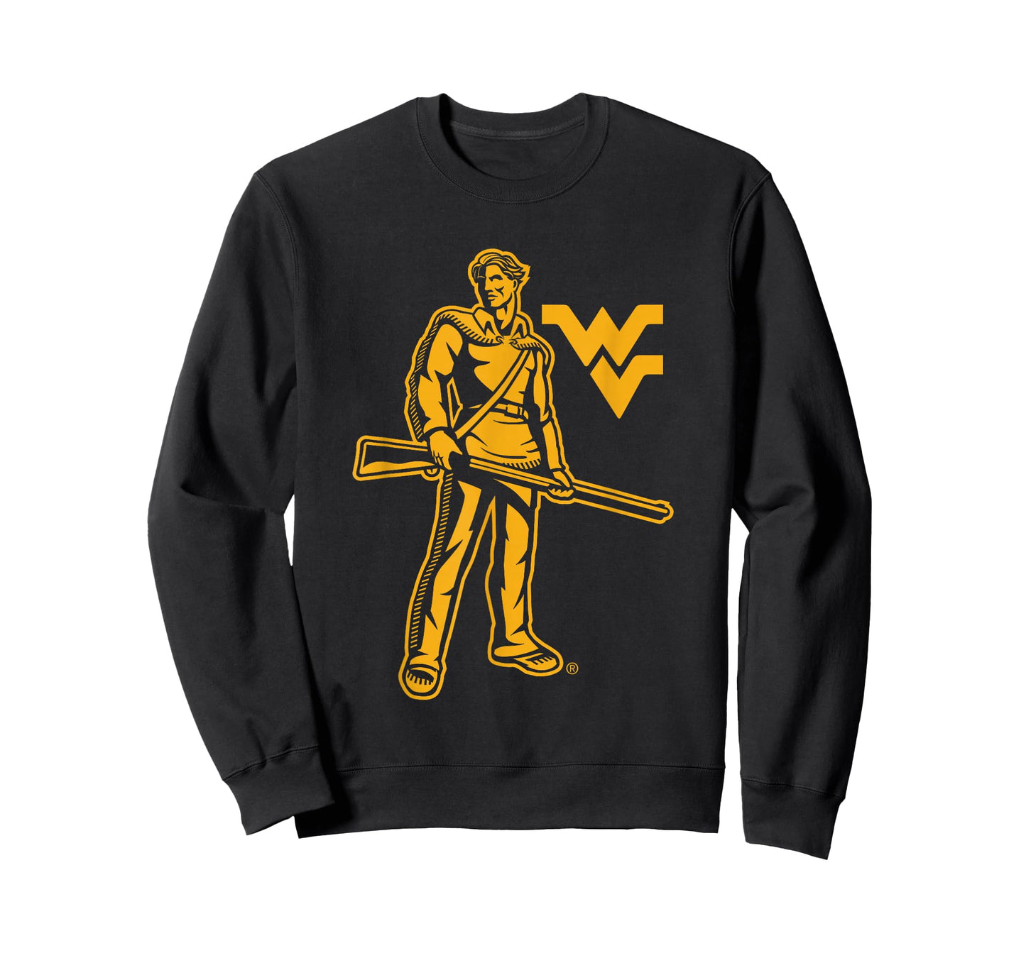 West Virginia Mountaineers Mascot Navy Officially Licensed T-Shirt