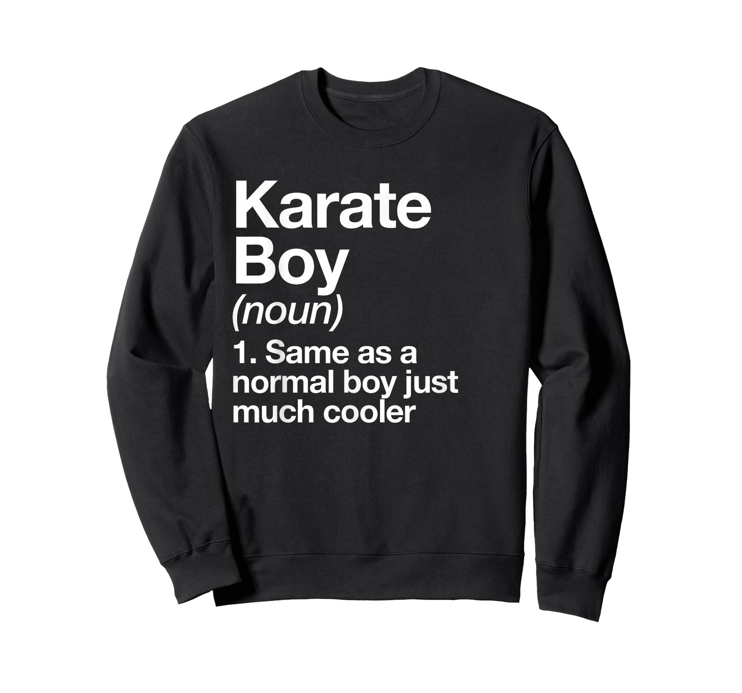 Karate Boy Definition Funny Martial Arts T-Shirt