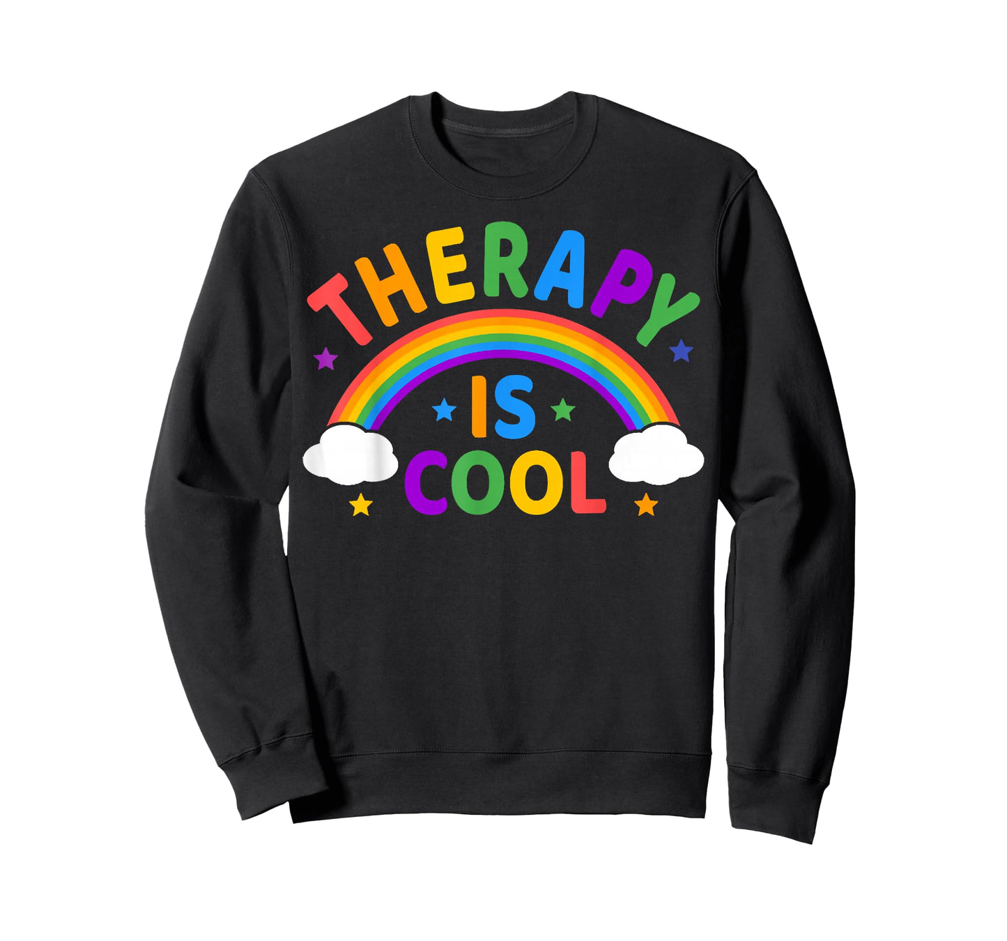 Rainbow Therapy Is Cool, Mental Health Matter Awareness Tee T-Shirt