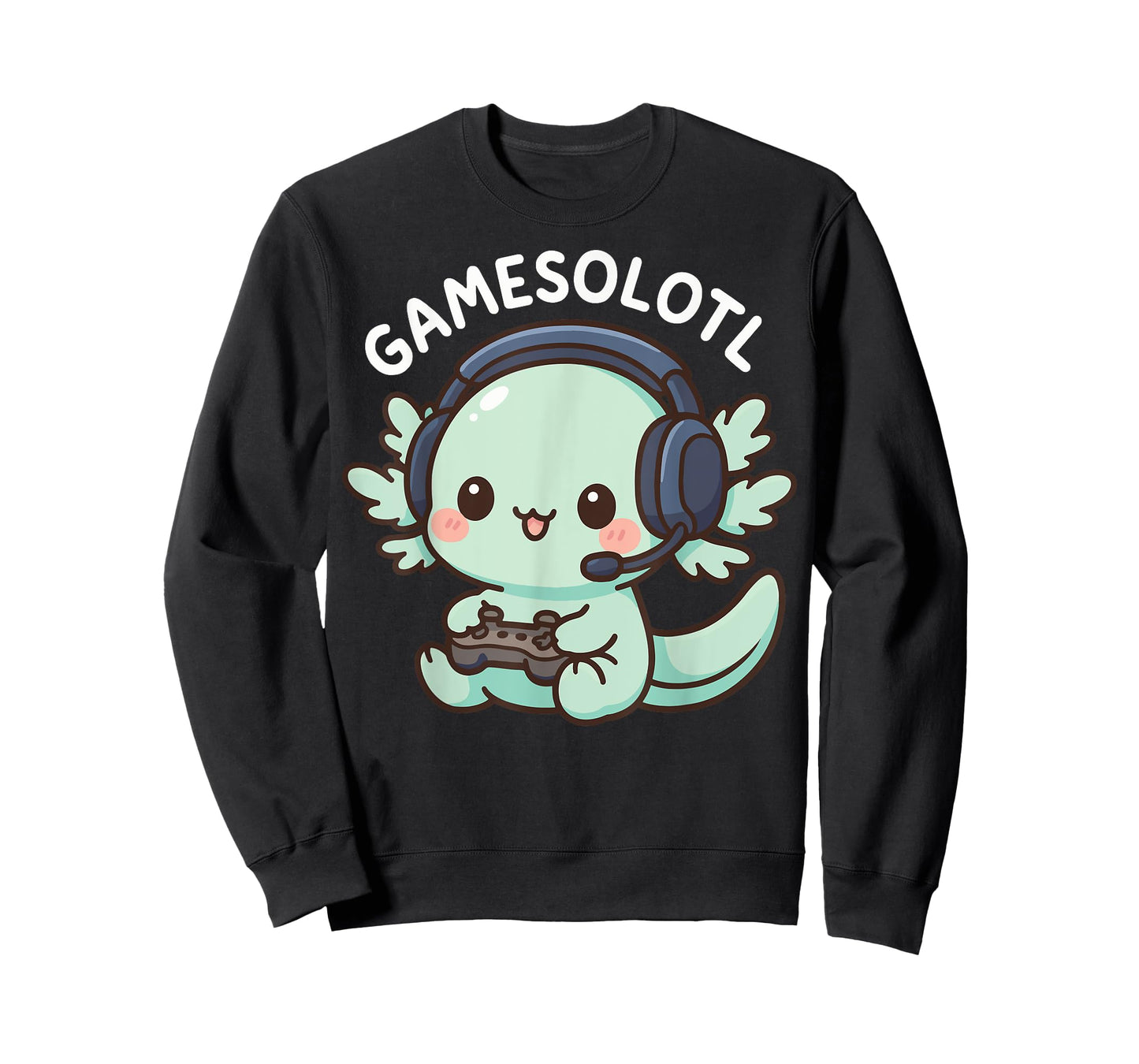 Gamesolotl Axolotl Gamer Gaming Anime T-Shirt
