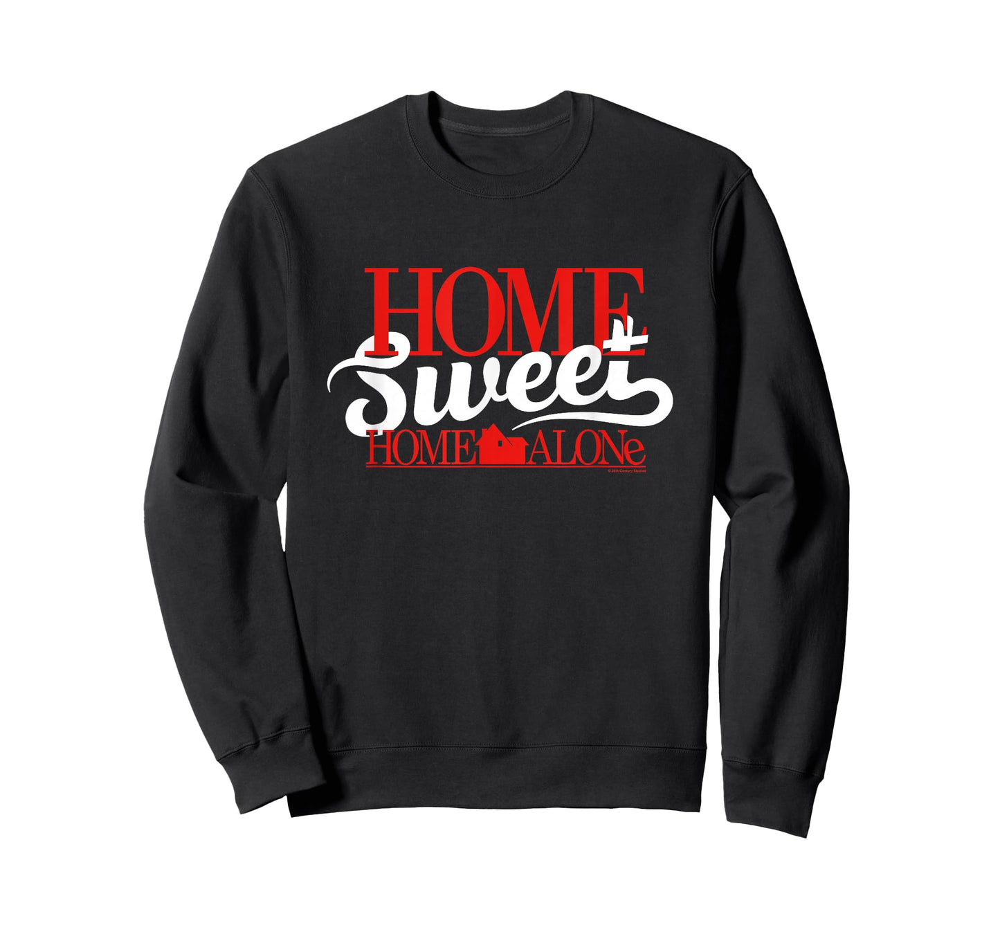 Home Alone Christmas Home Sweet Home Big Chest Logo T-Shirt