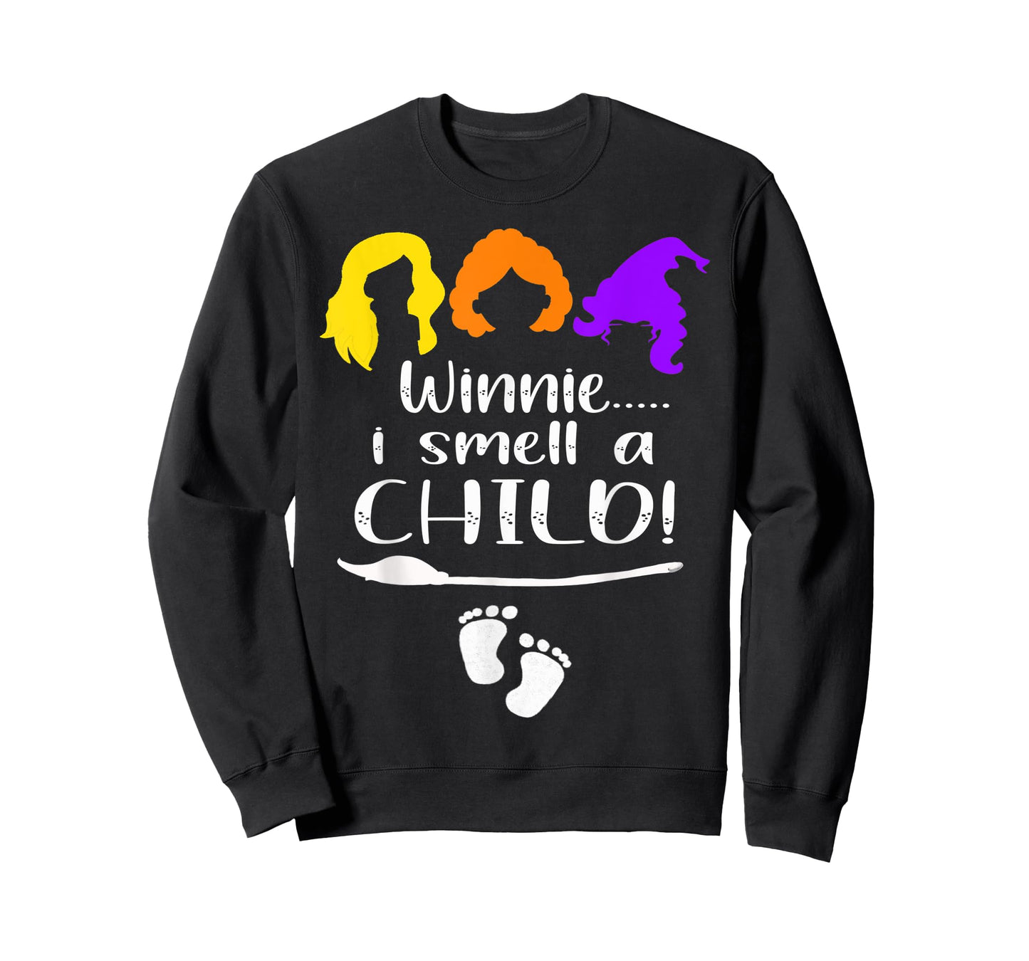 Winnie I smell A Child Halloween Pregnancy Announcement Mom T-Shirt
