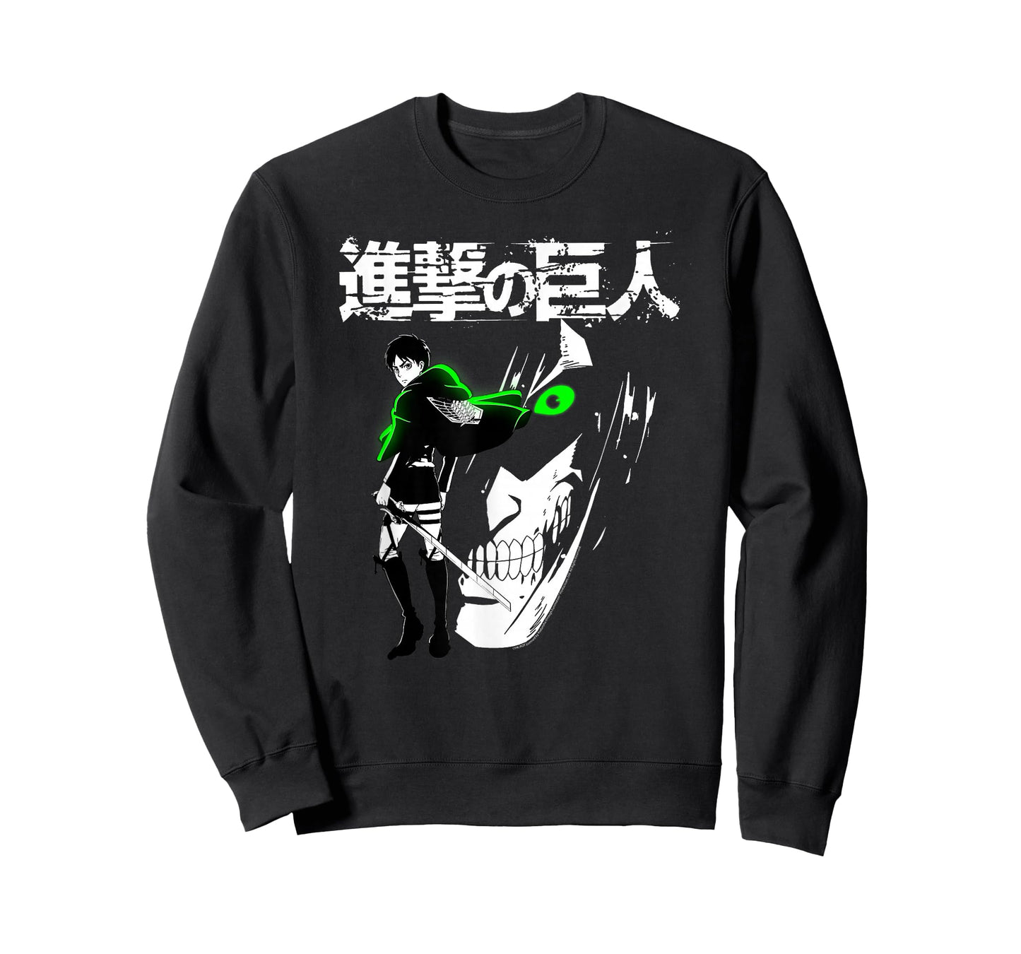 Attack on Titan Eren Jaeger Glow Anime T-Shirt