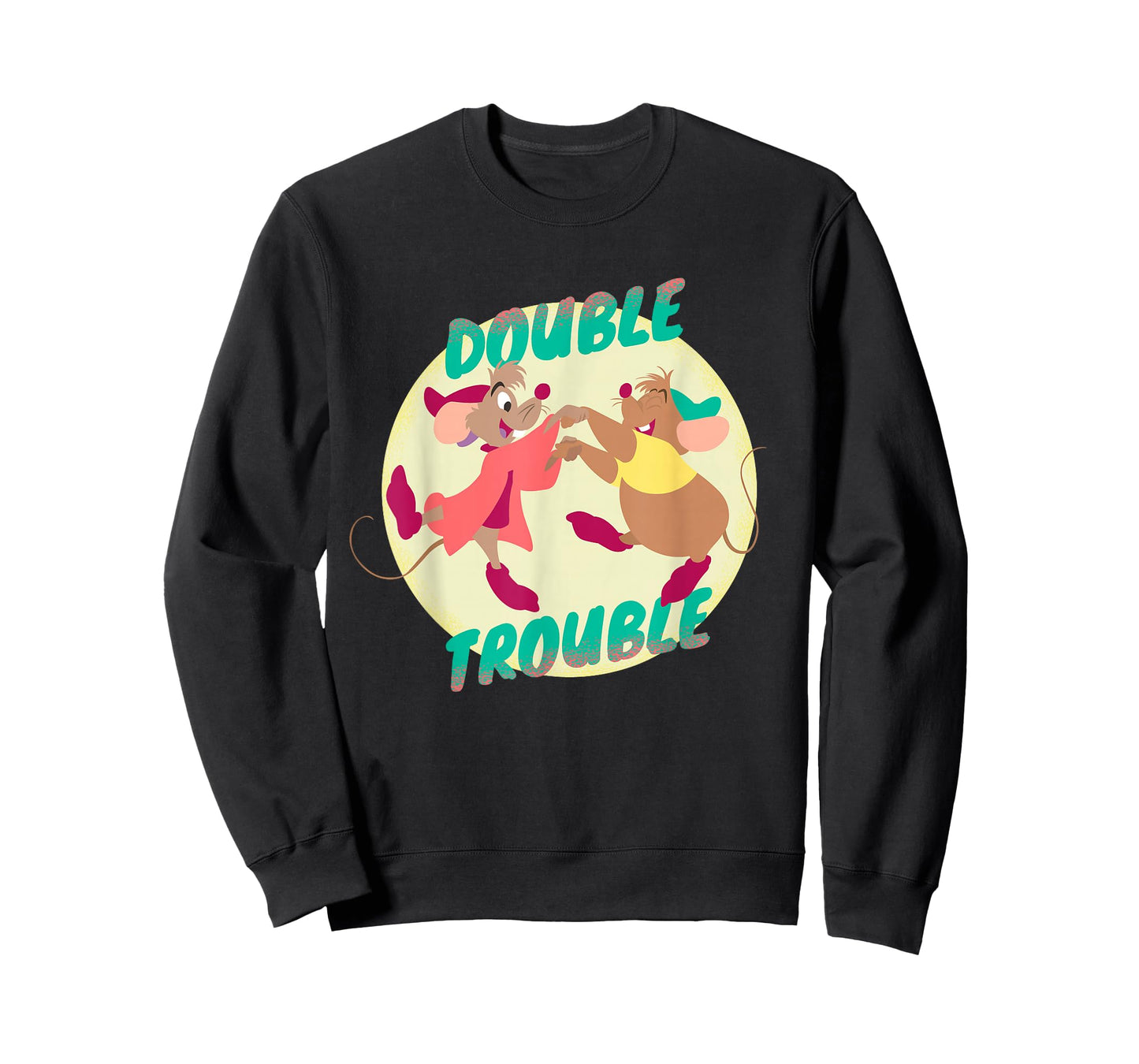 Disney Cinderella Jaq and Gus Double Trouble T-Shirt Small