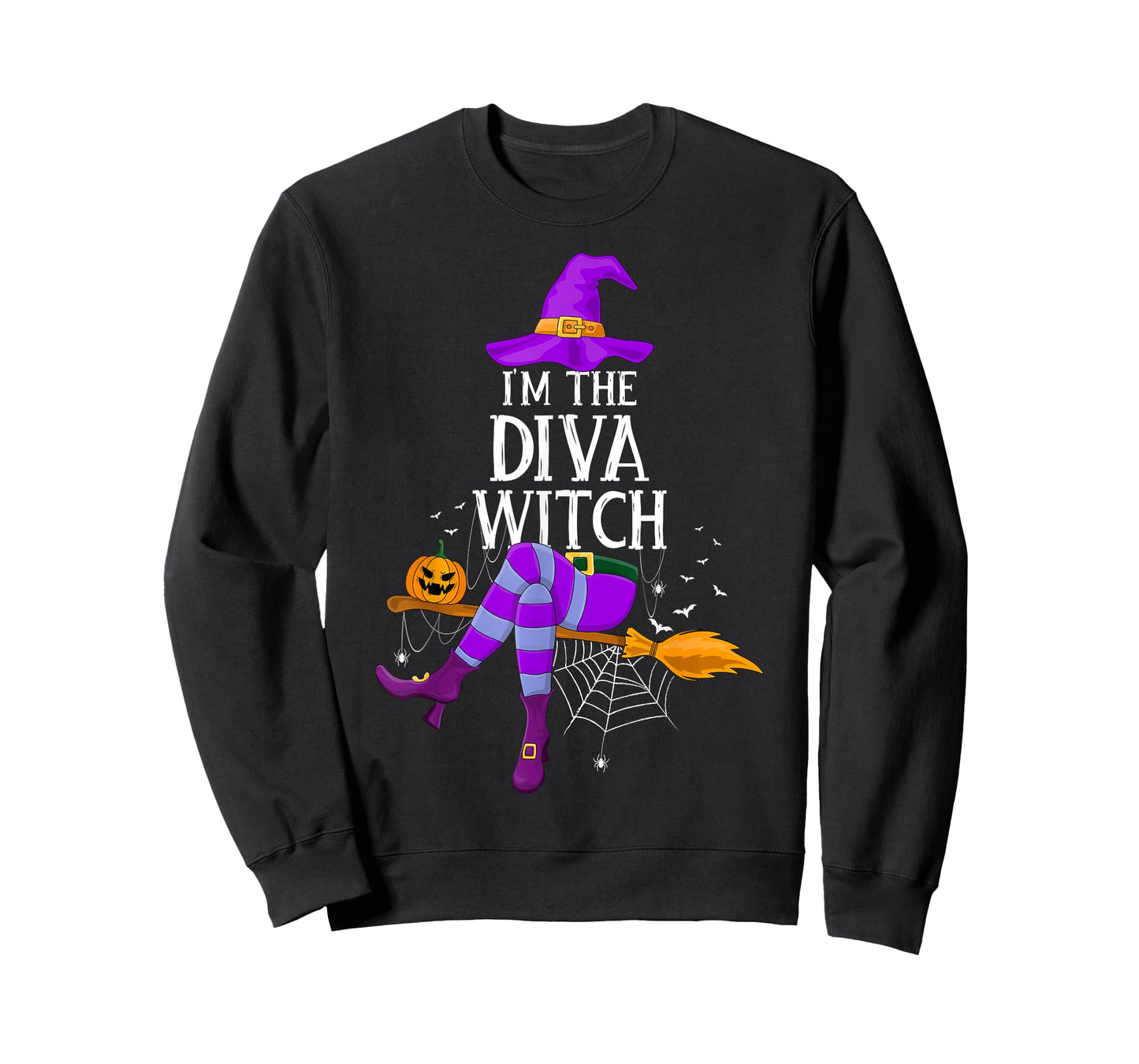 Matching Family Costume I'm The Diva Witch Halloween T-Shirt