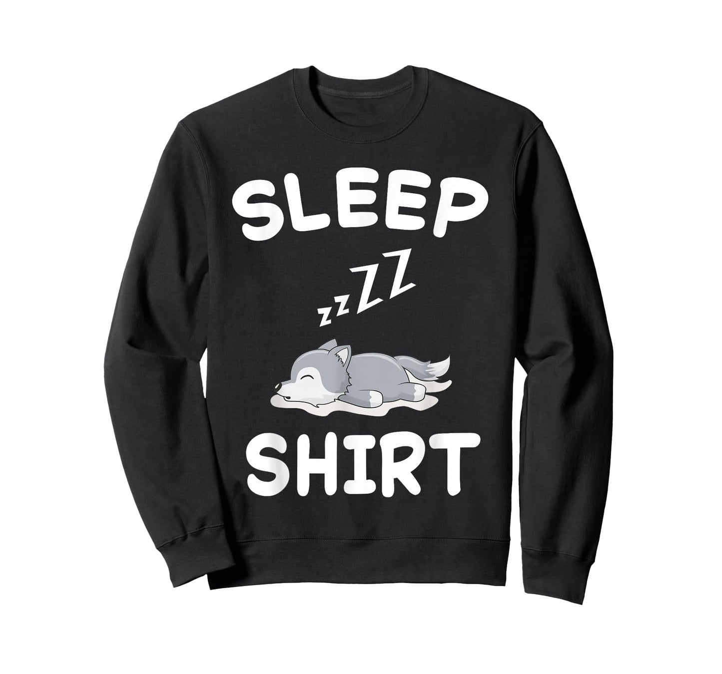 Wolf Nap Sleeping Pajama Nightgown T-Shirt
