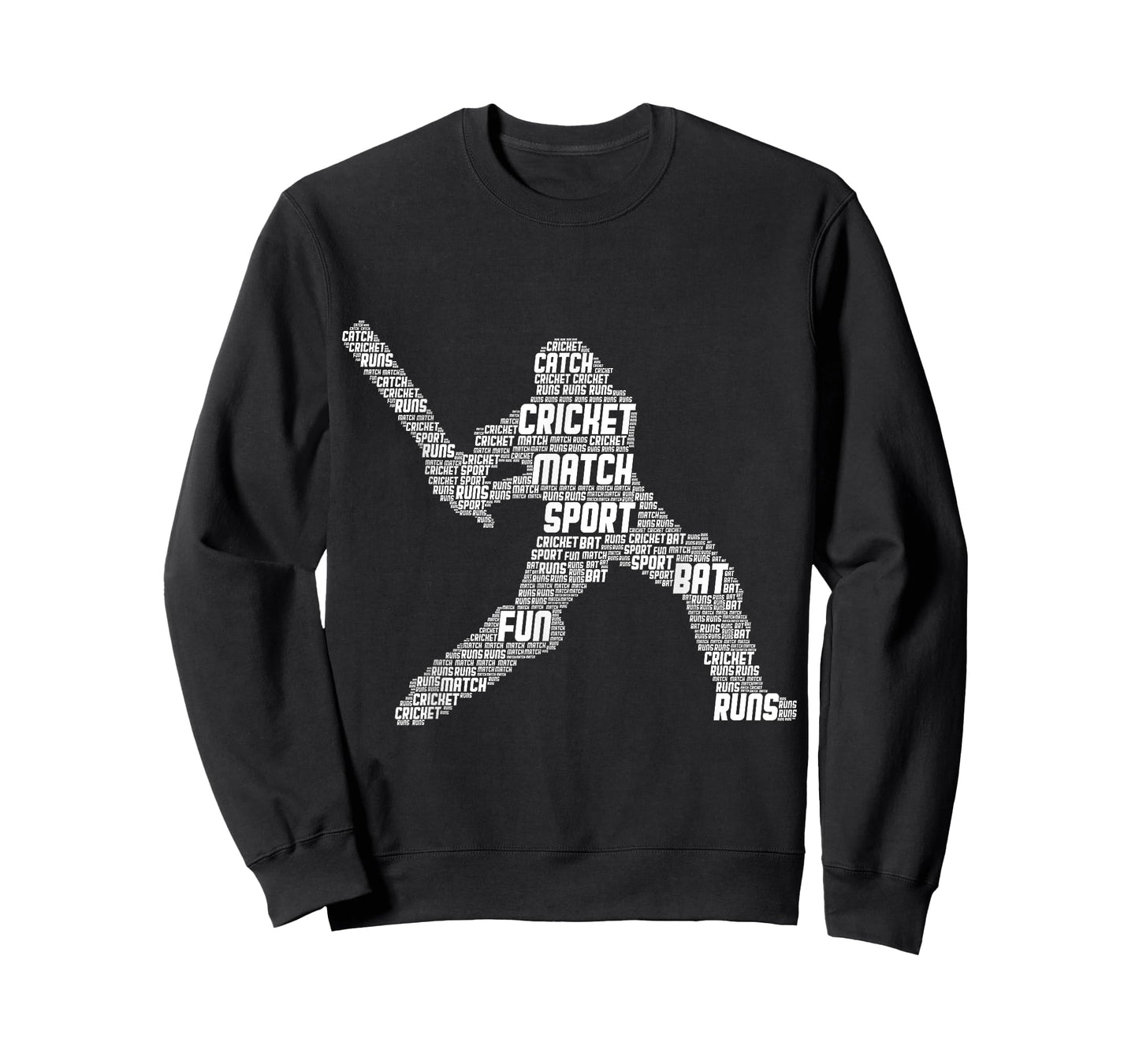 Cricket Player Men Youth Boys Kids T-Shirt