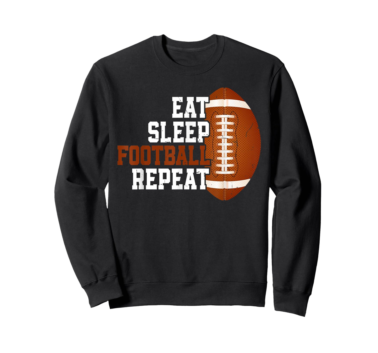Eat Sleep Football Repeat Youth Shirt Kids Boys Girls Adult T-Shirt