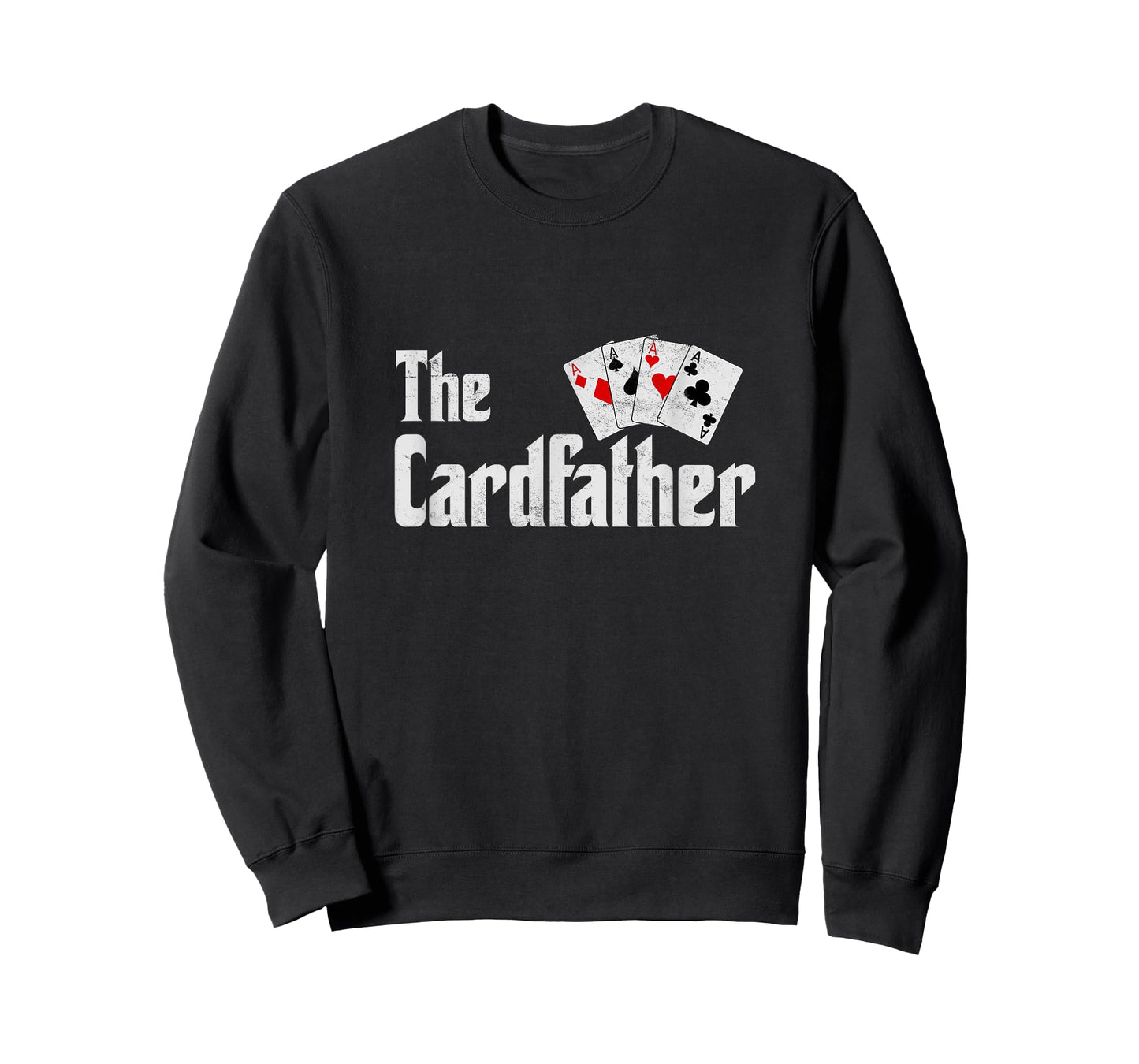 The Card Father Poker Game Cards Playing Dad Father's Dad T-Shirt