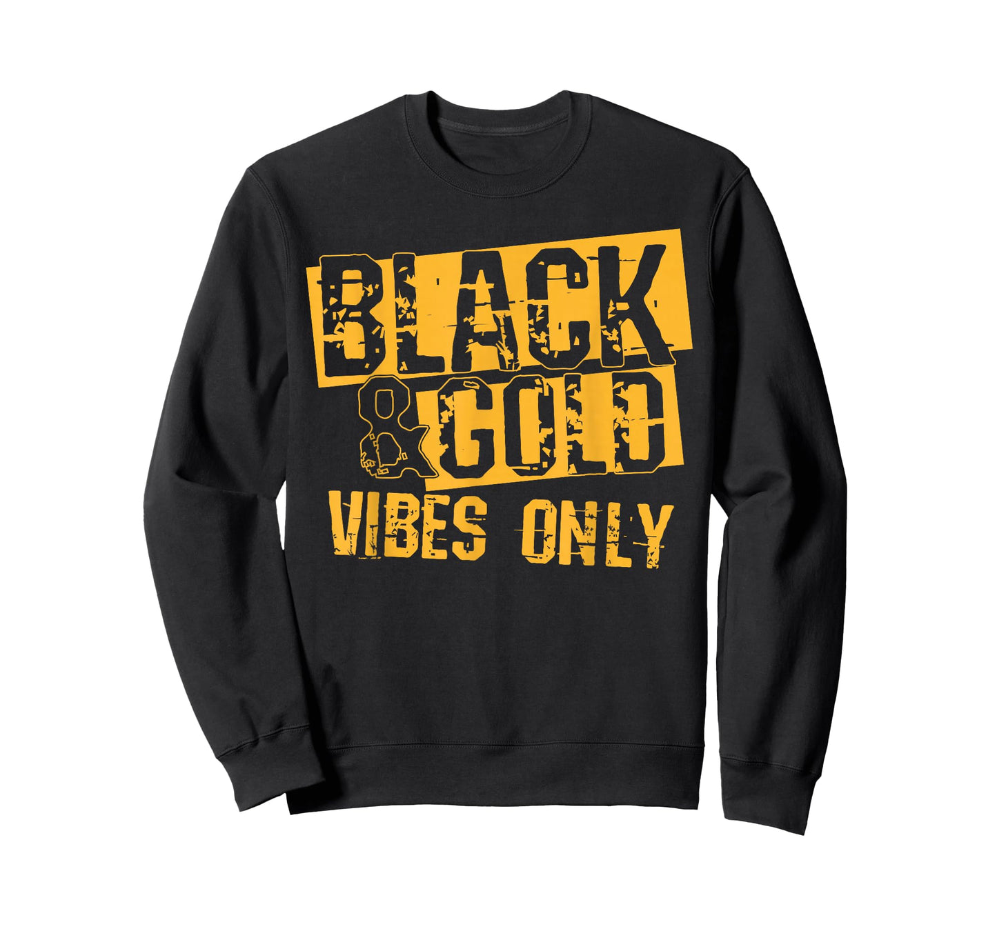 Black Gold Game Day Group Shirt for High School Football T-Shirt
