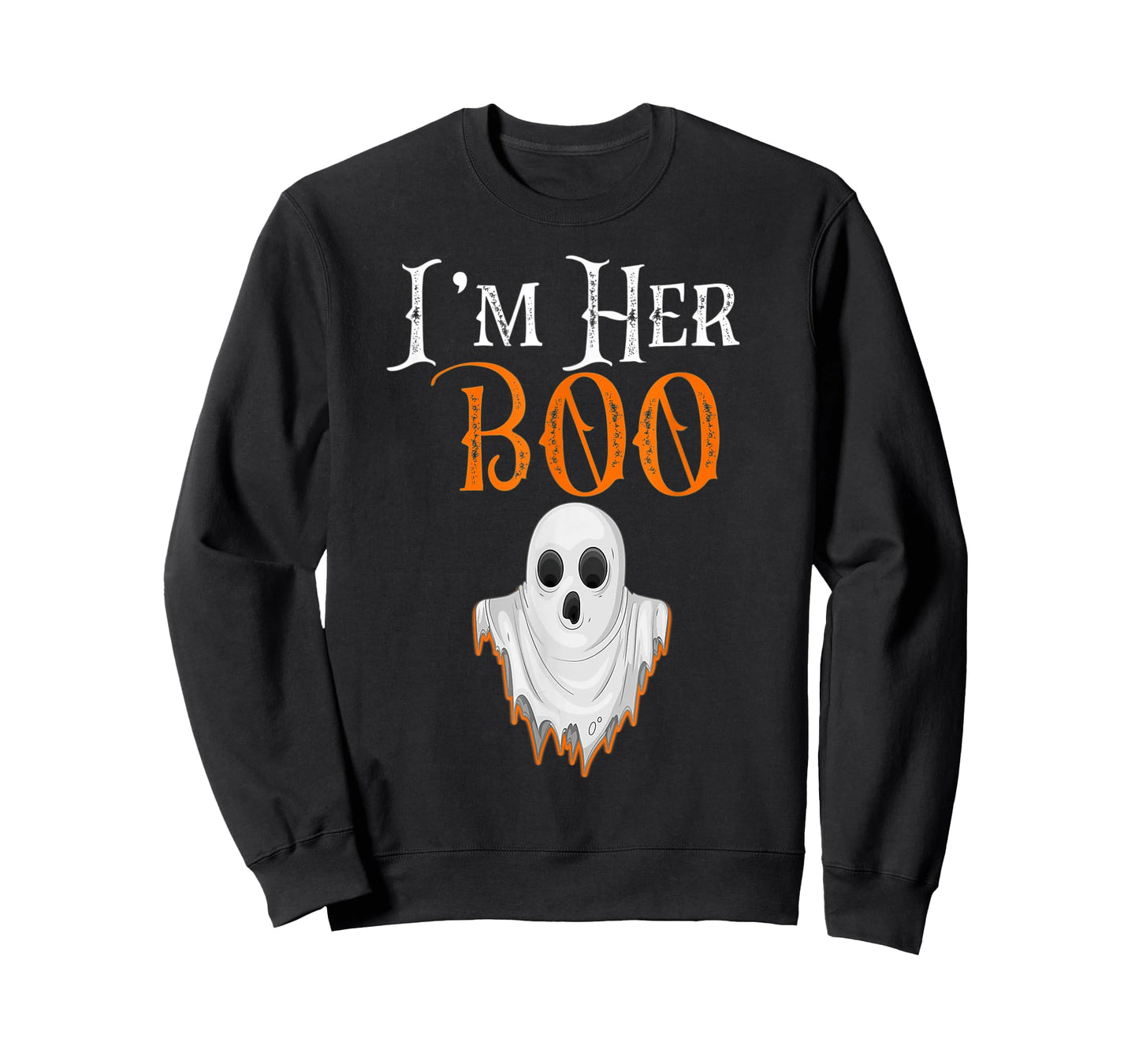 Halloween I'm Her Boo Matching Couples Costume T-Shirt