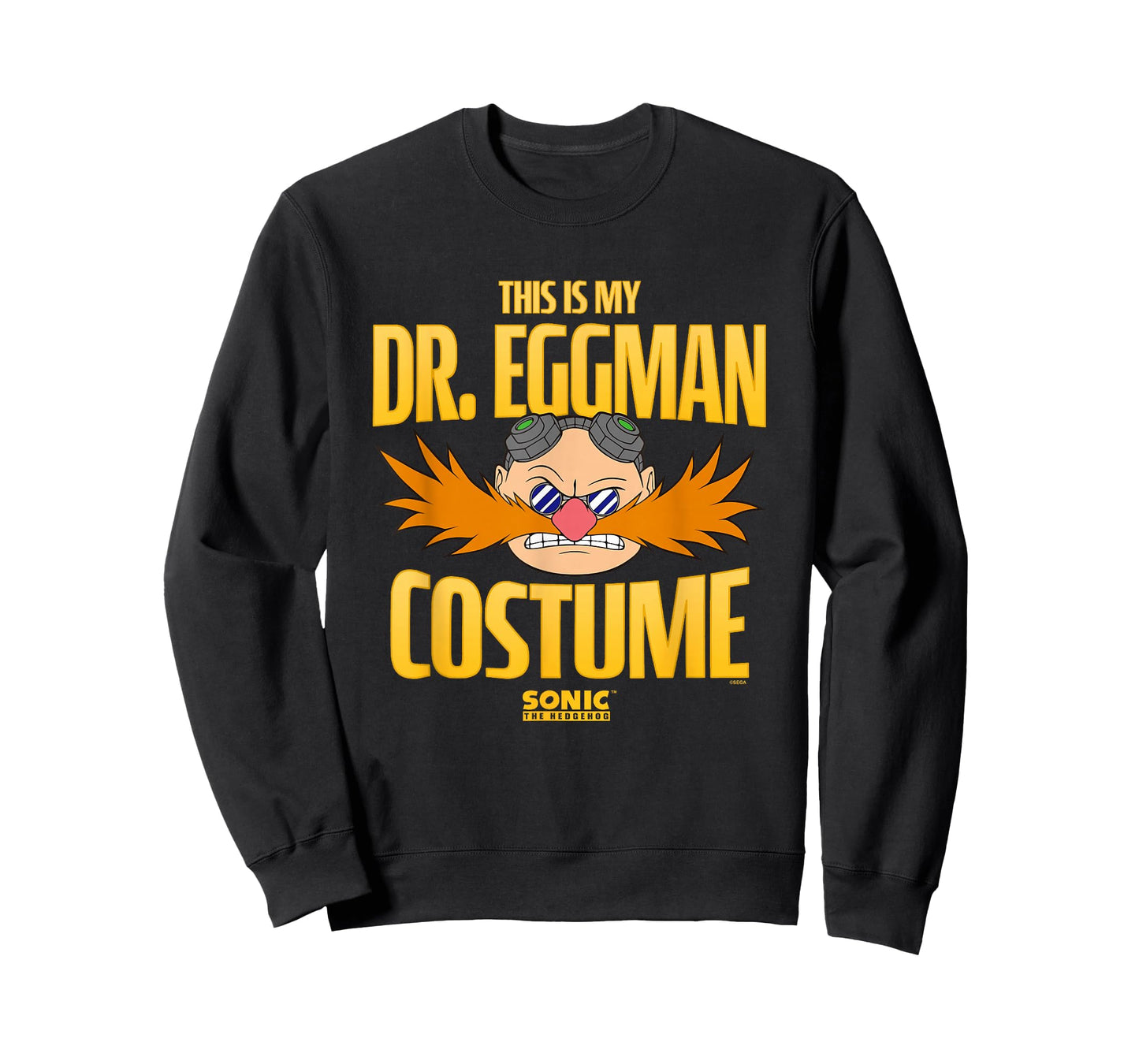 Sonic The Hedgehog Halloween This Is My Dr. Eggman Costume T-Shirt