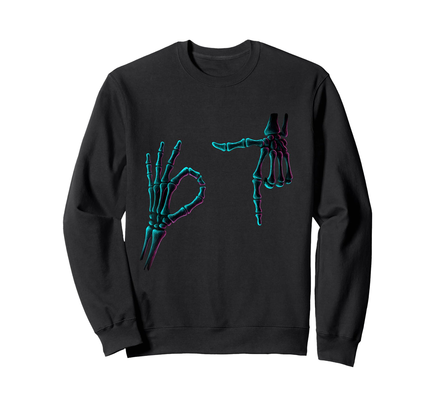 67 Meme Skeleton Hand 6 7 Halloween Six Seven Funny Teens T-Shirt