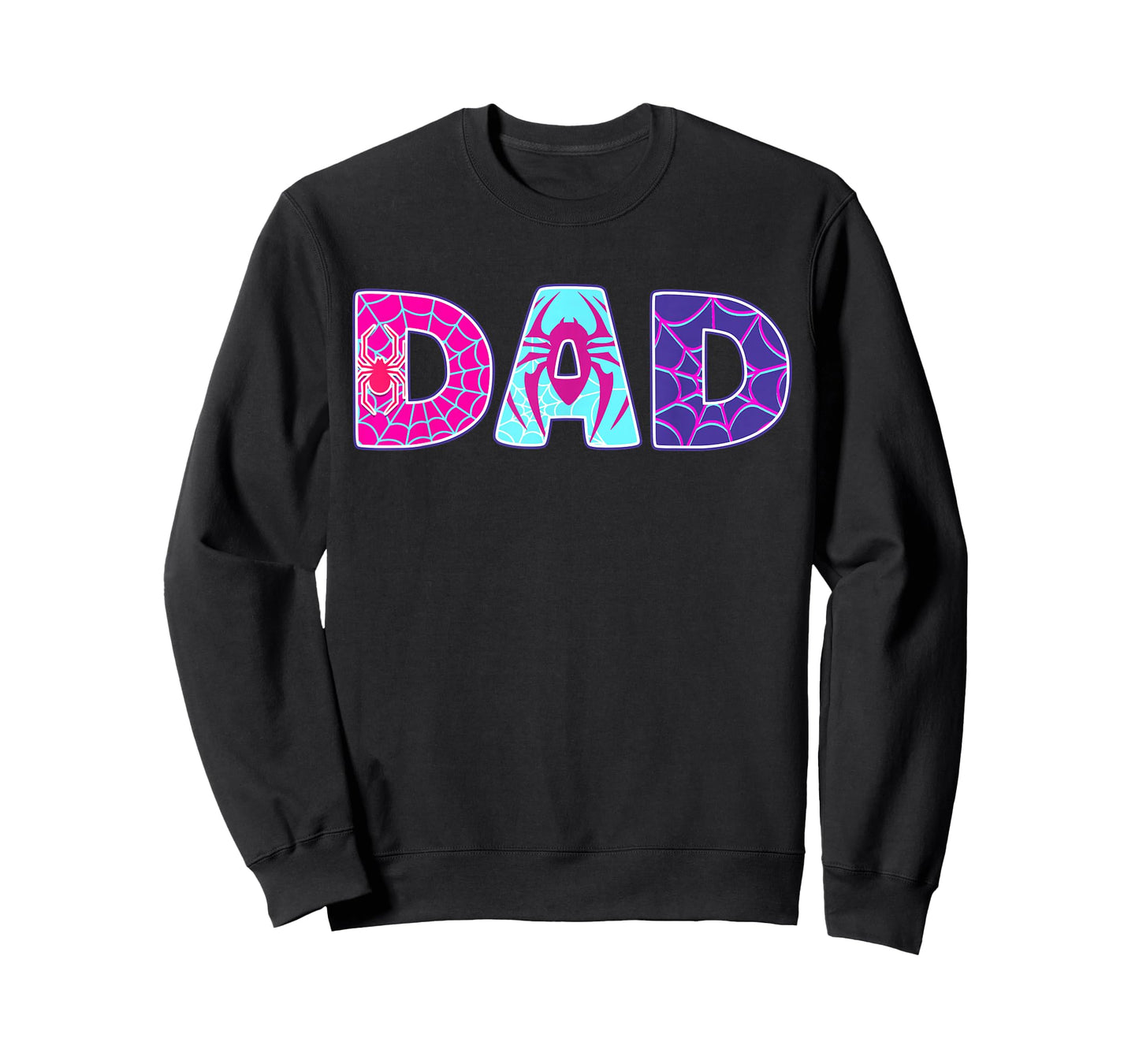 Men Dad Spider Dad Father's Day Family Birthday T-Shirt
