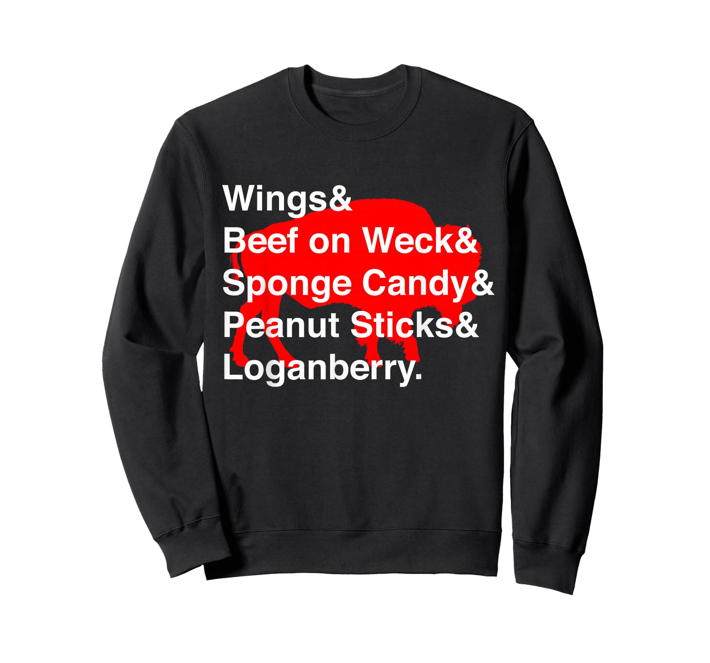 Classic Buffalo New York Foods Cute Buffalo NY Foodie T-Shirt