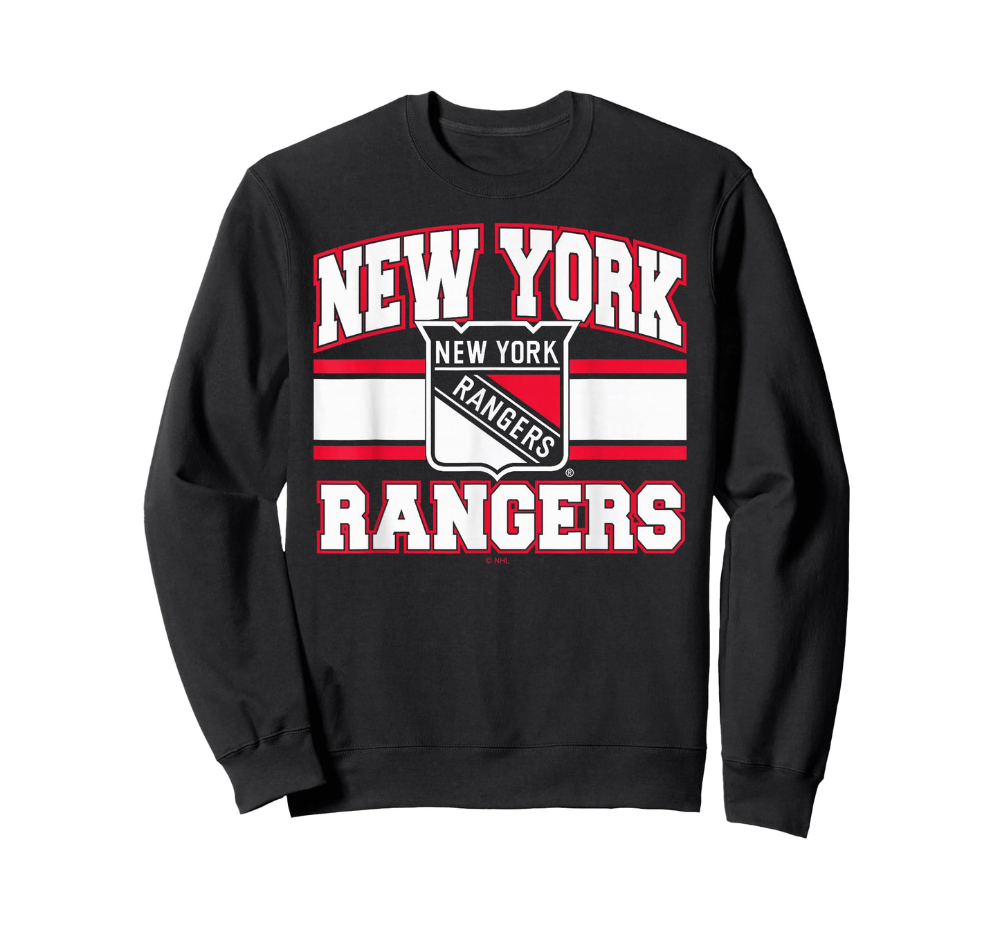 New York Rangers Stripe Royal Blue Officially Licensed T-Shirt